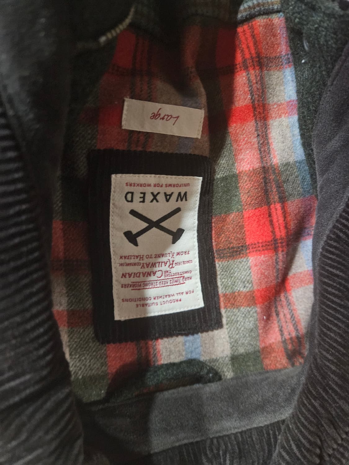 시리즈 waxed 퀼팅자켓 팝니다 (L사이즈) 상품이미지4