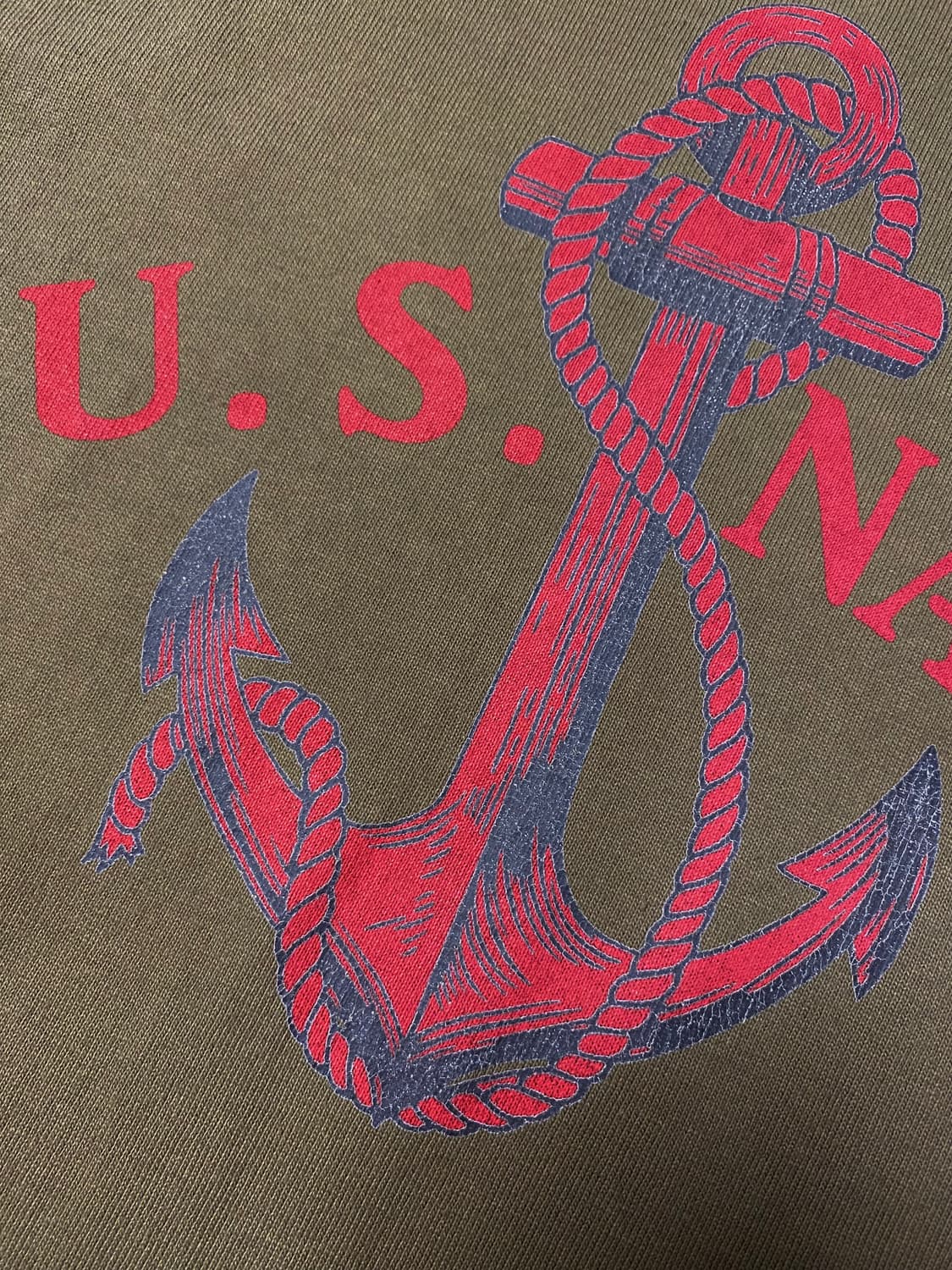 (L) 페로우즈 싱글스티치 USN 티셔츠 상품이미지5