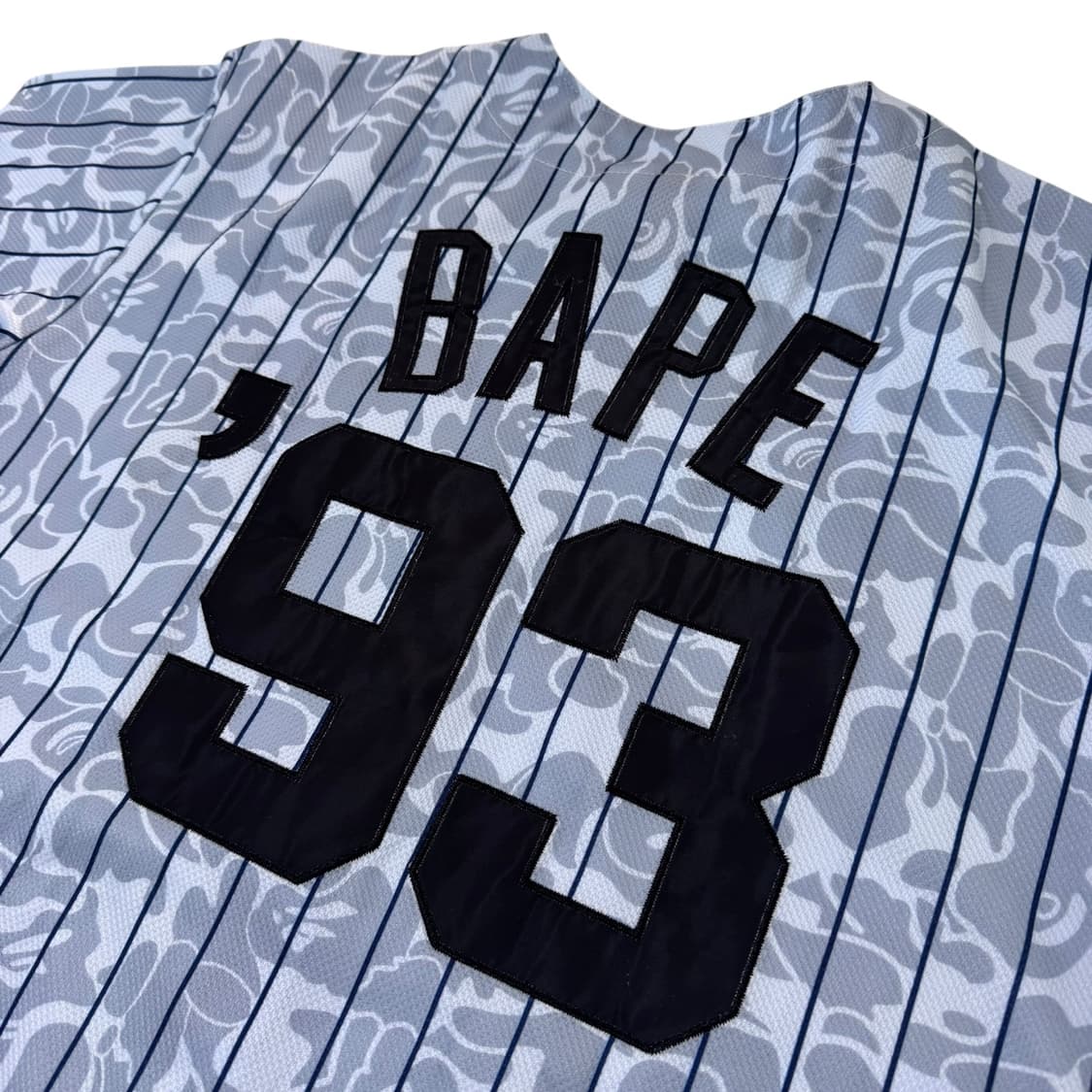 정품 베이프 양키스 미첼앤네스 져지 상품이미지2