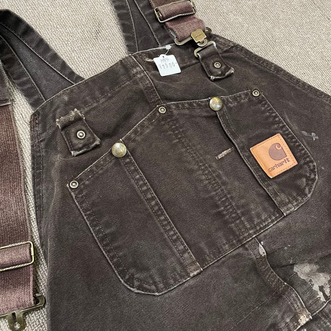 carhartt 칼하트 더블니 오버롤 38 상품이미지3