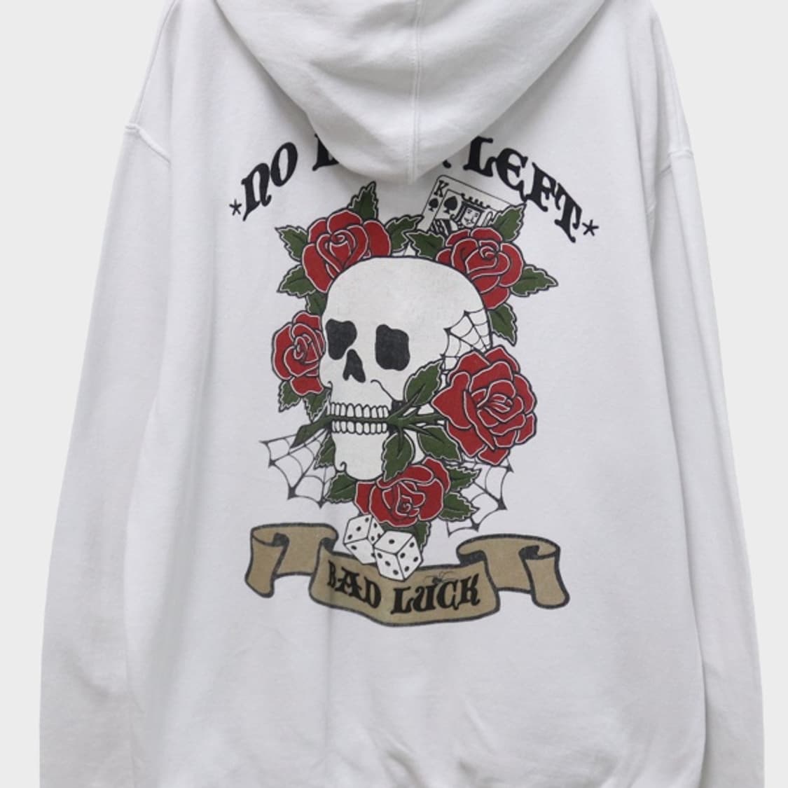 에잇티에잇 로즈 스컬 프린팅 후드티 60790 상품이미지7