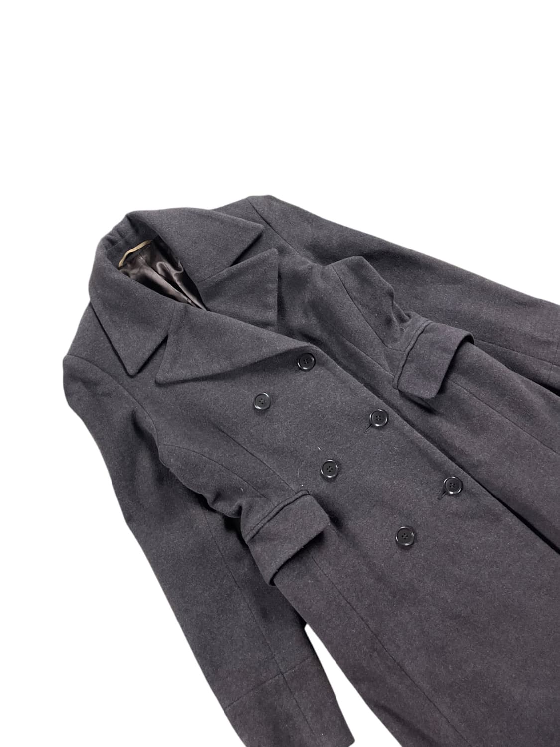 Vintage 브라운 컬러 롱코트  상품이미지2