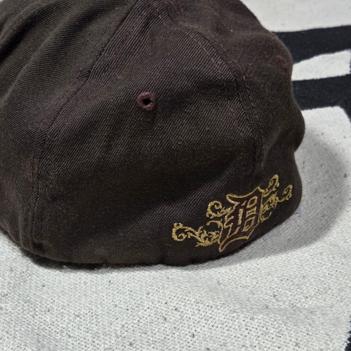 엠엘비 Y2K 디트로이트 브라운 골드 볼캡 상품이미지3