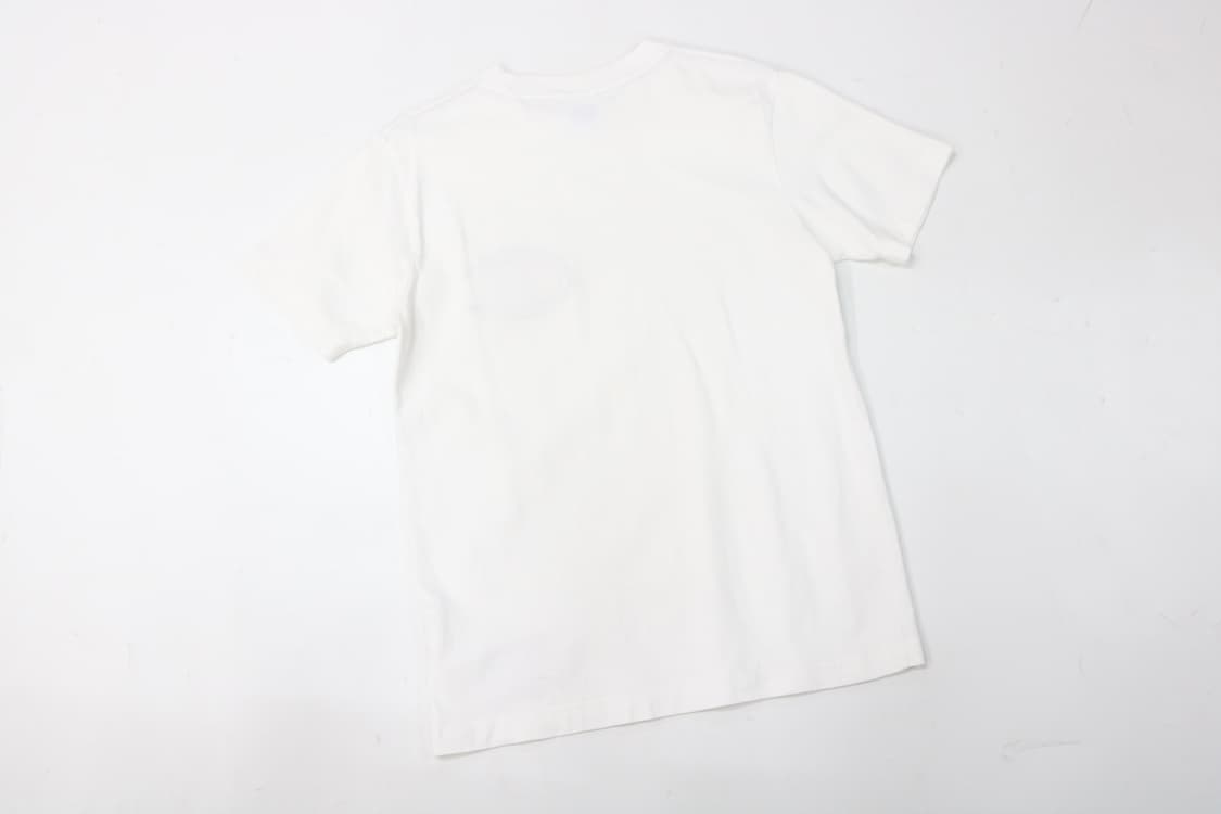 챔피온 빅로고 조각보 하단 탭 화이트 반팔티셔츠 (S) 상품이미지8