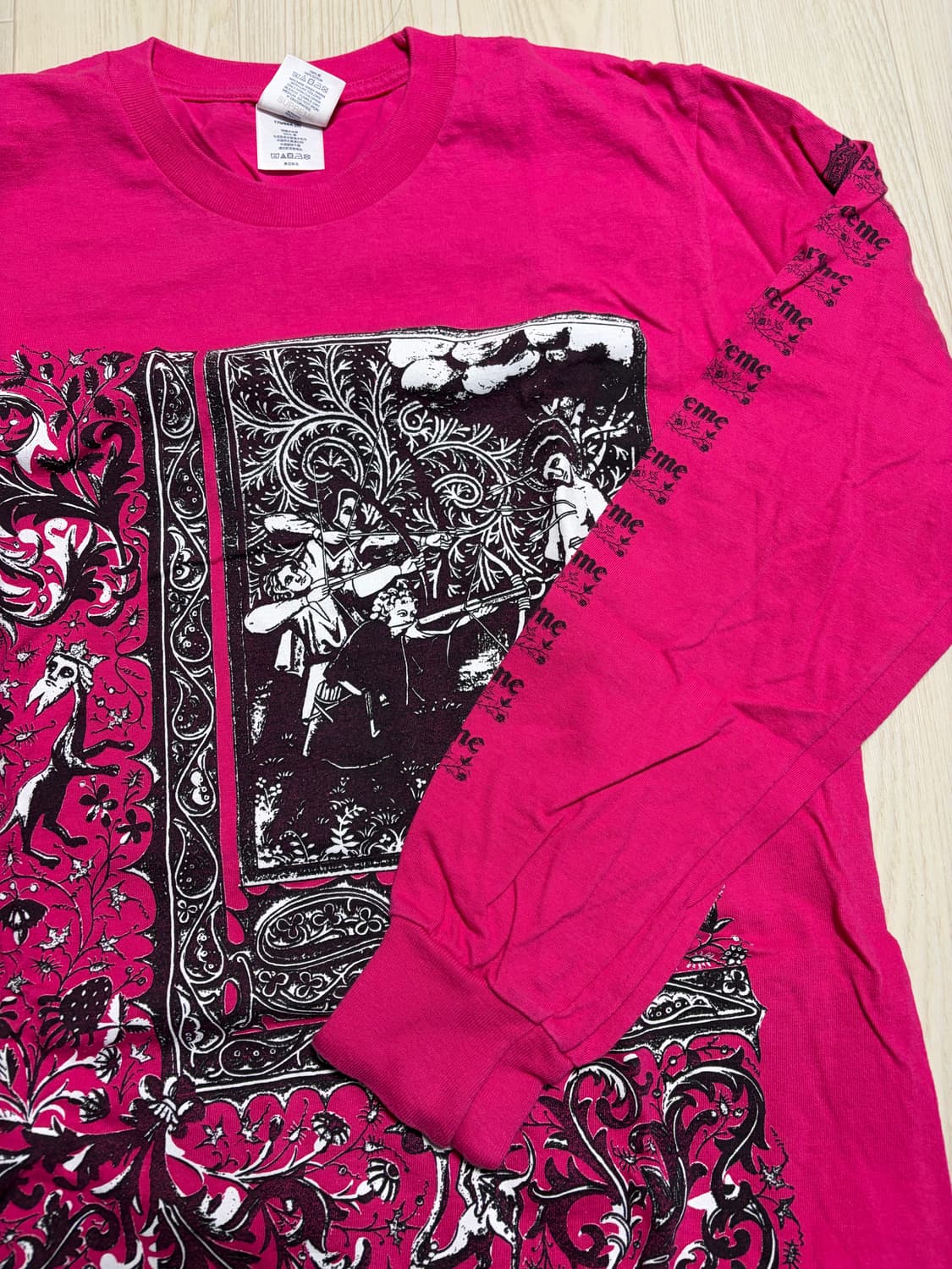 슈프림 롱슬리브 s 상품이미지2