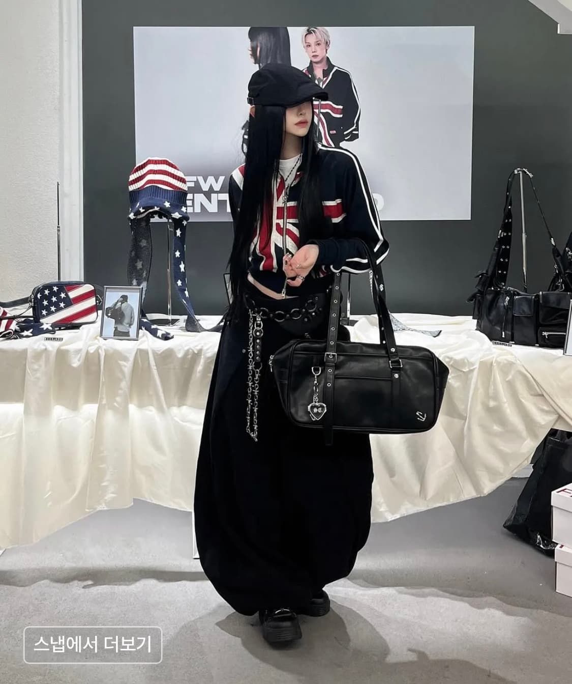 스키즘 인듀싱 UNION JACK TRACK TOP NAVY 상품이미지4