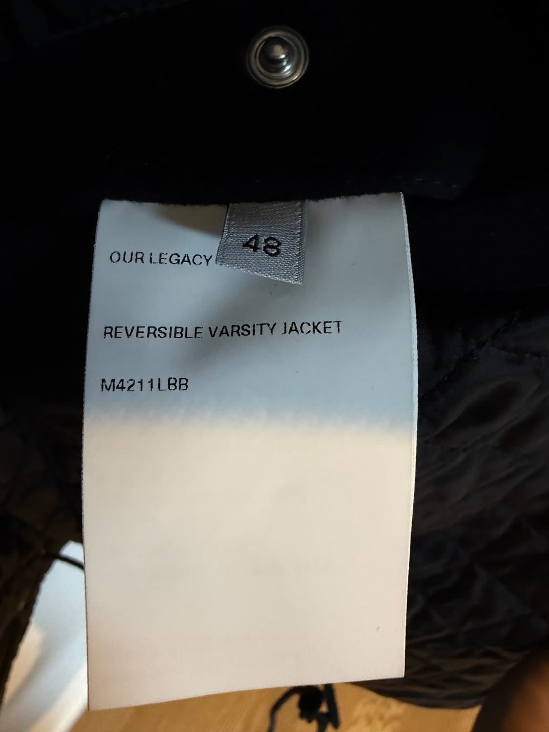 아워레가시 리버시블 바시티 자켓 상품이미지3