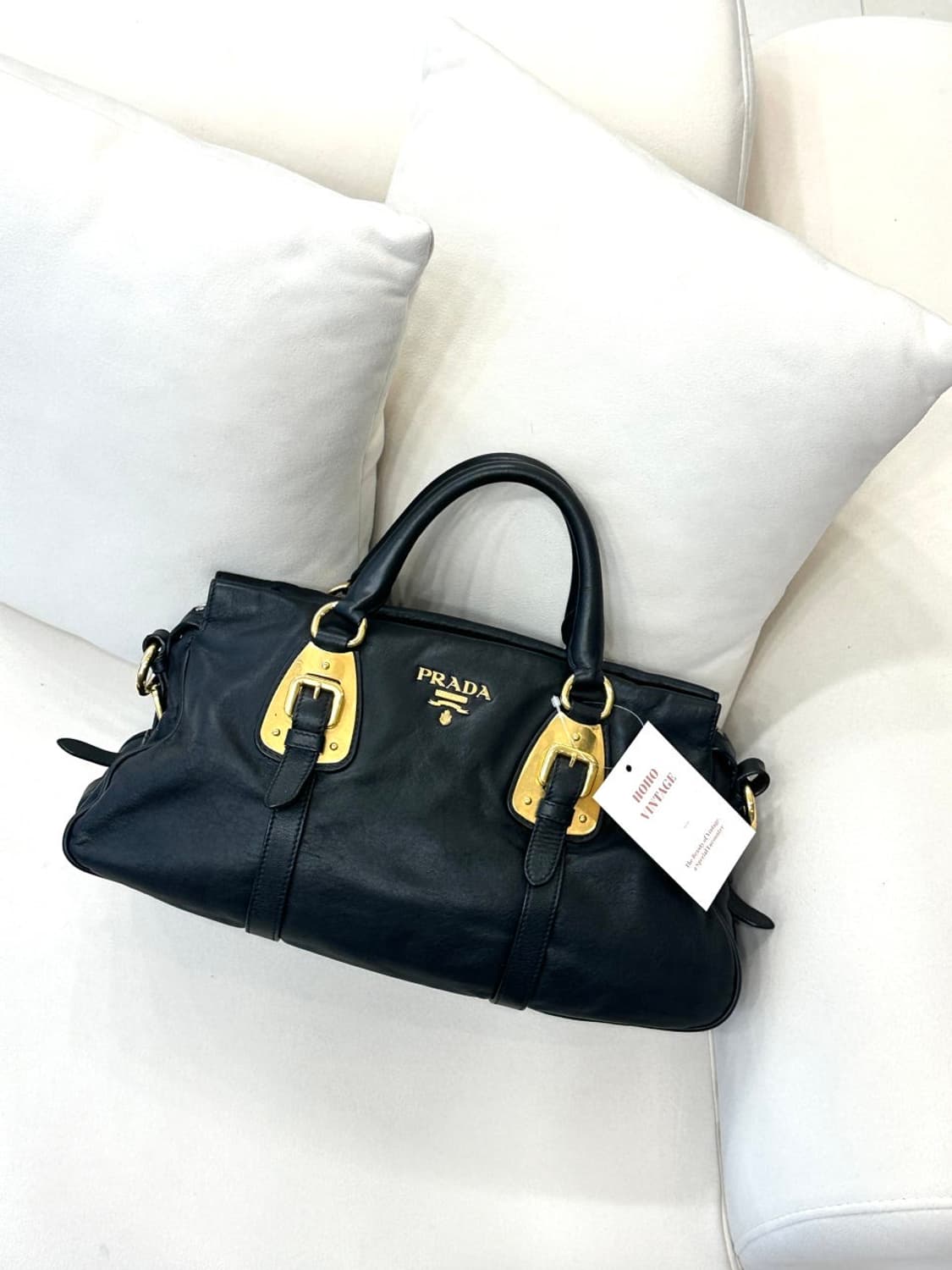 프라다 소프트 카프 투웨이백 (정품) 상품이미지1