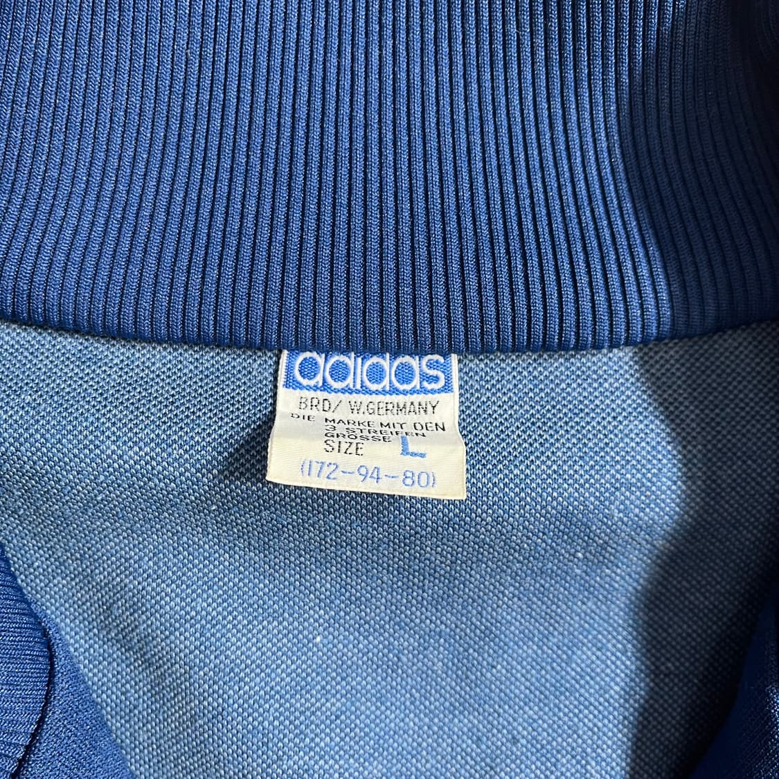 ADIDAS 80's 아디다스 서독 집업 져지 상품이미지4