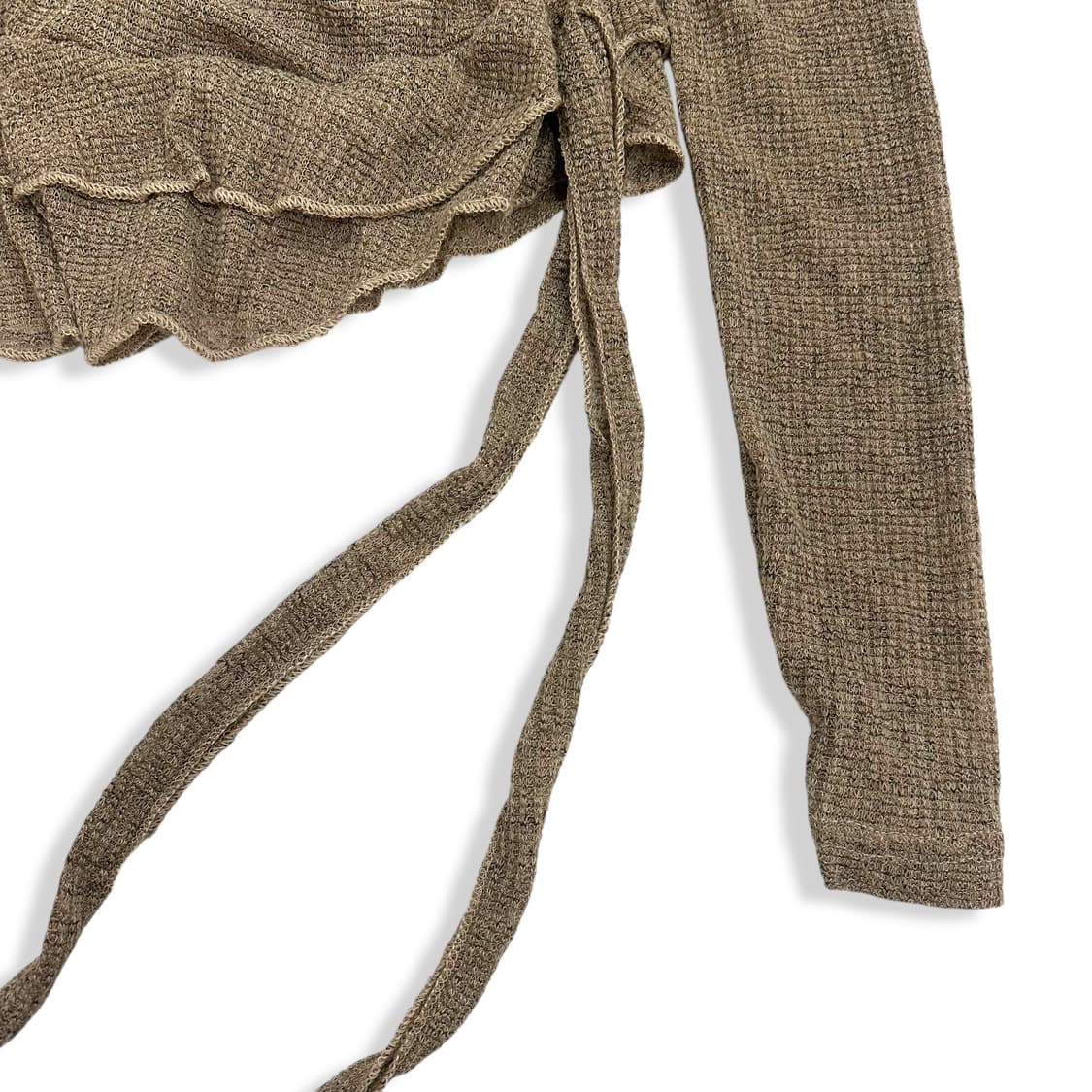 Hippie Unbalance Layering Top 상품이미지6