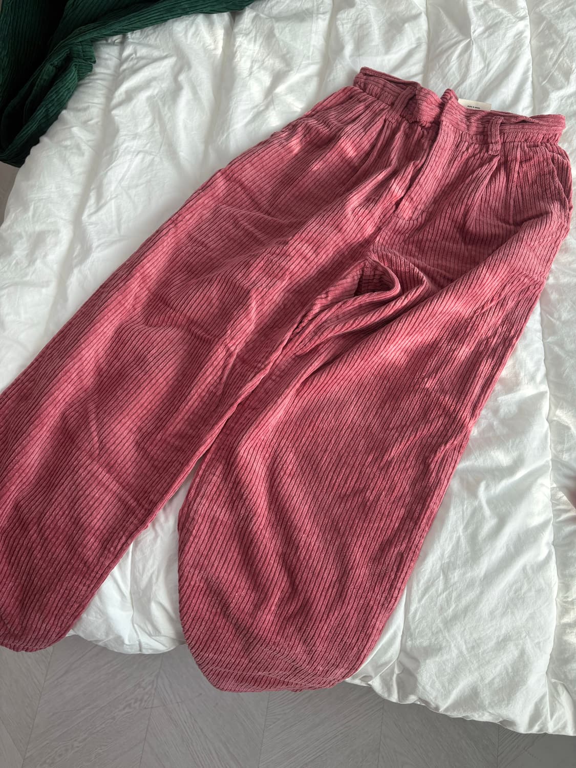 코듀로이 팬츠 골덴바지 핑크팬츠 상품이미지1