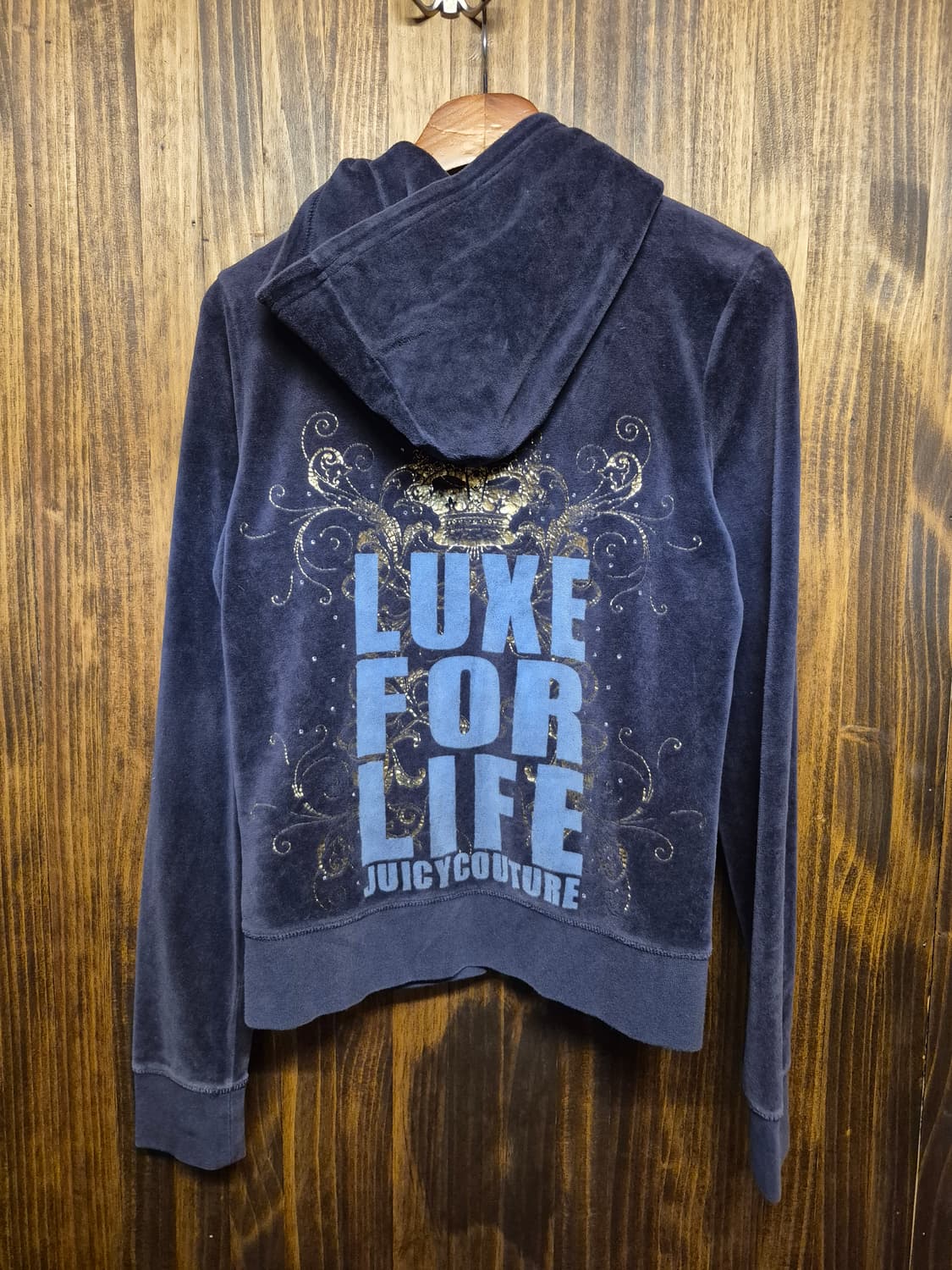 JUICY COUTURE VELVET HOODIE ZIPUP  상품이미지4