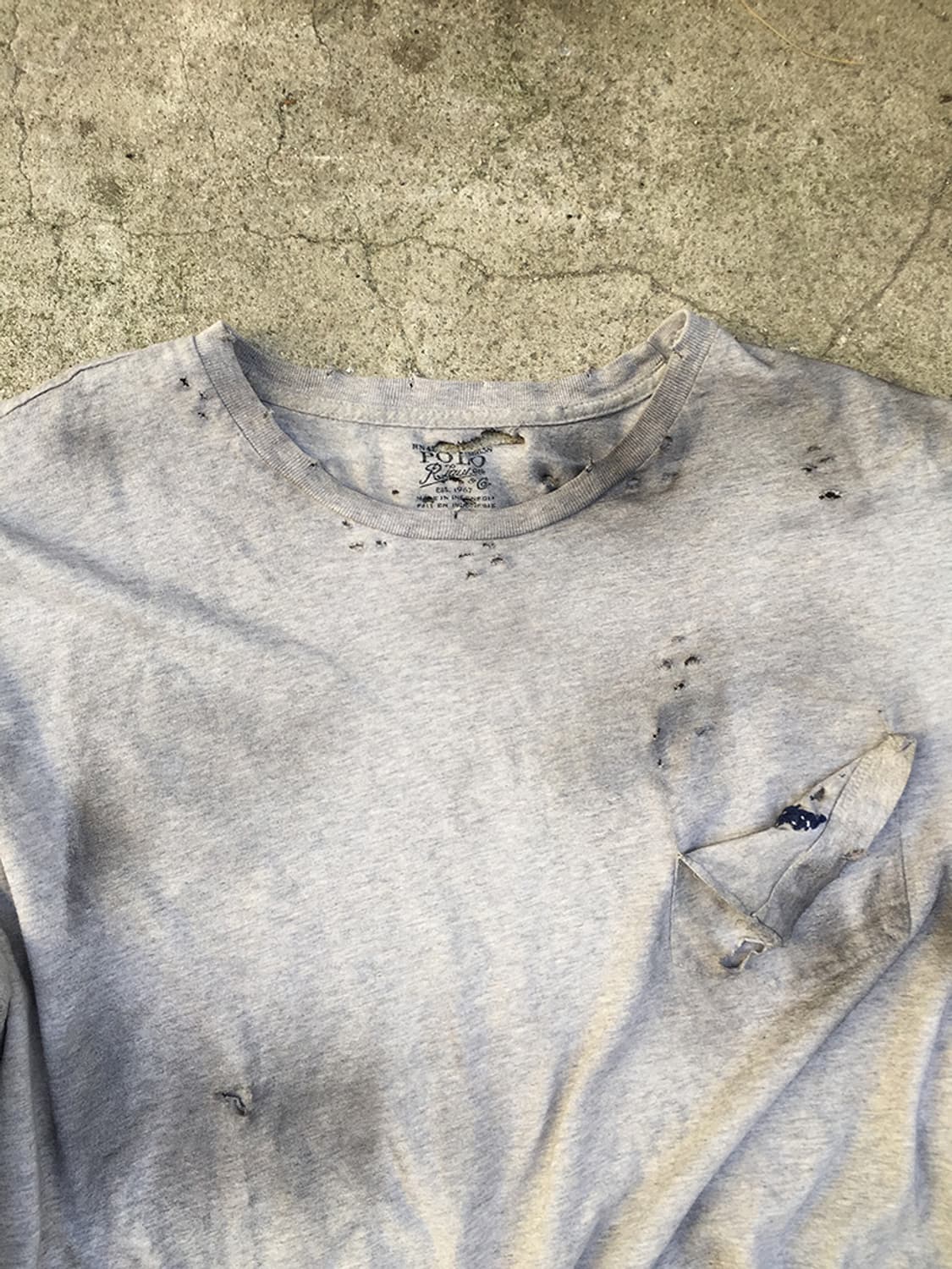 POLO RALPH LAUREN DSTRD BASIC LS 상품이미지3