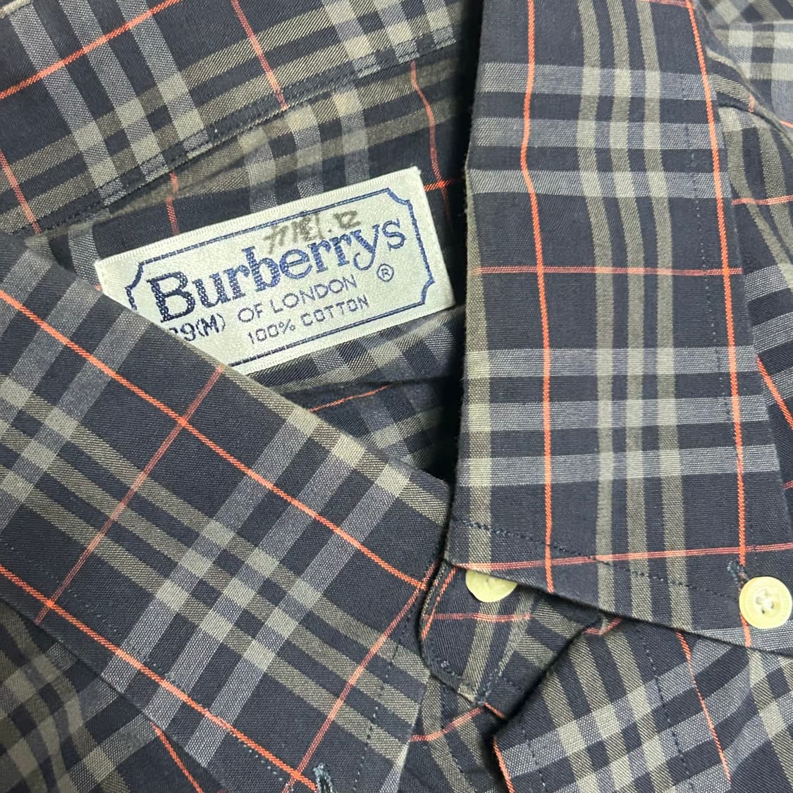 🫶🏻 버버리 반팔 체크 셔츠 🫶🏻 상품이미지4