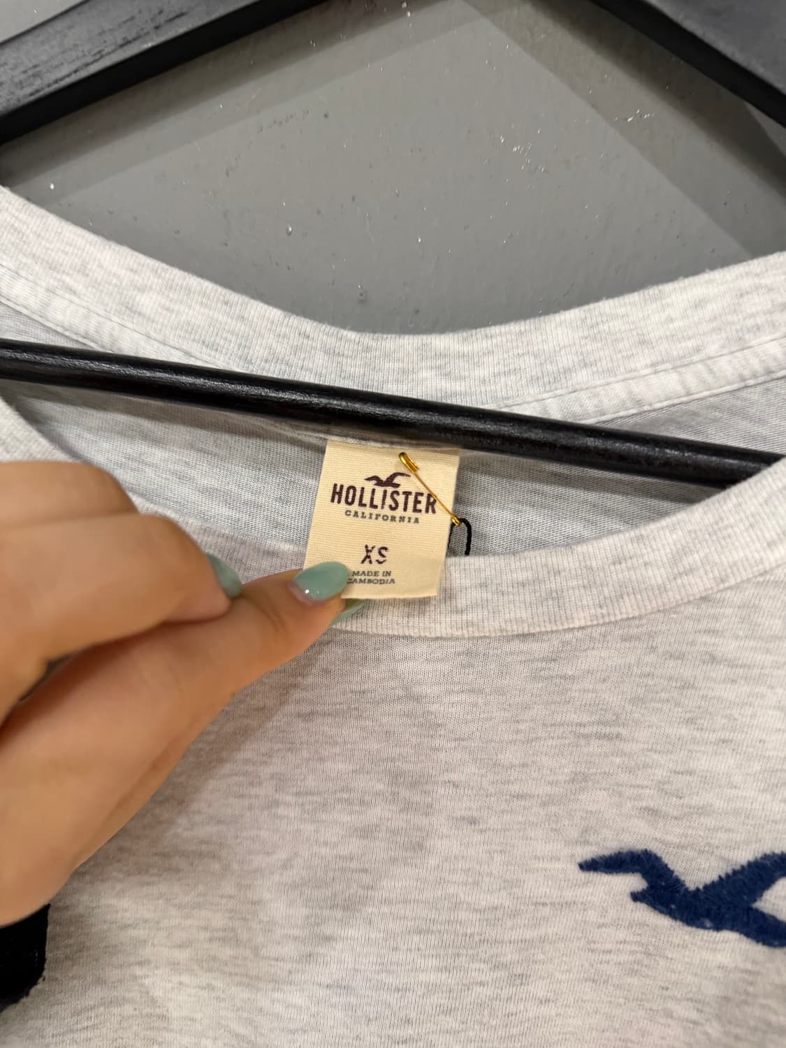 Hollister arm lettering long sleeve 상품이미지8