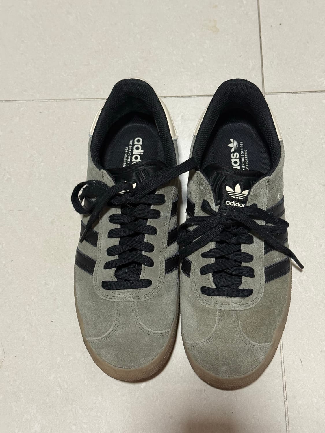 [275] 아디다스 가젤 ADV 올리브 스타트라 코어 블랙 상품이미지2