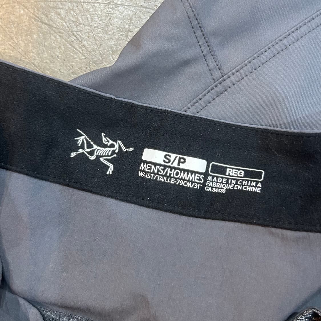 S 아크테릭스 감마 SL 하이브리드 팬츠 상품이미지4
