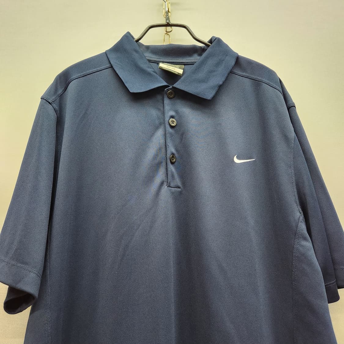 나이키 골프 드라이핏 로고자수 반팔카라 L(XL) 상품이미지2