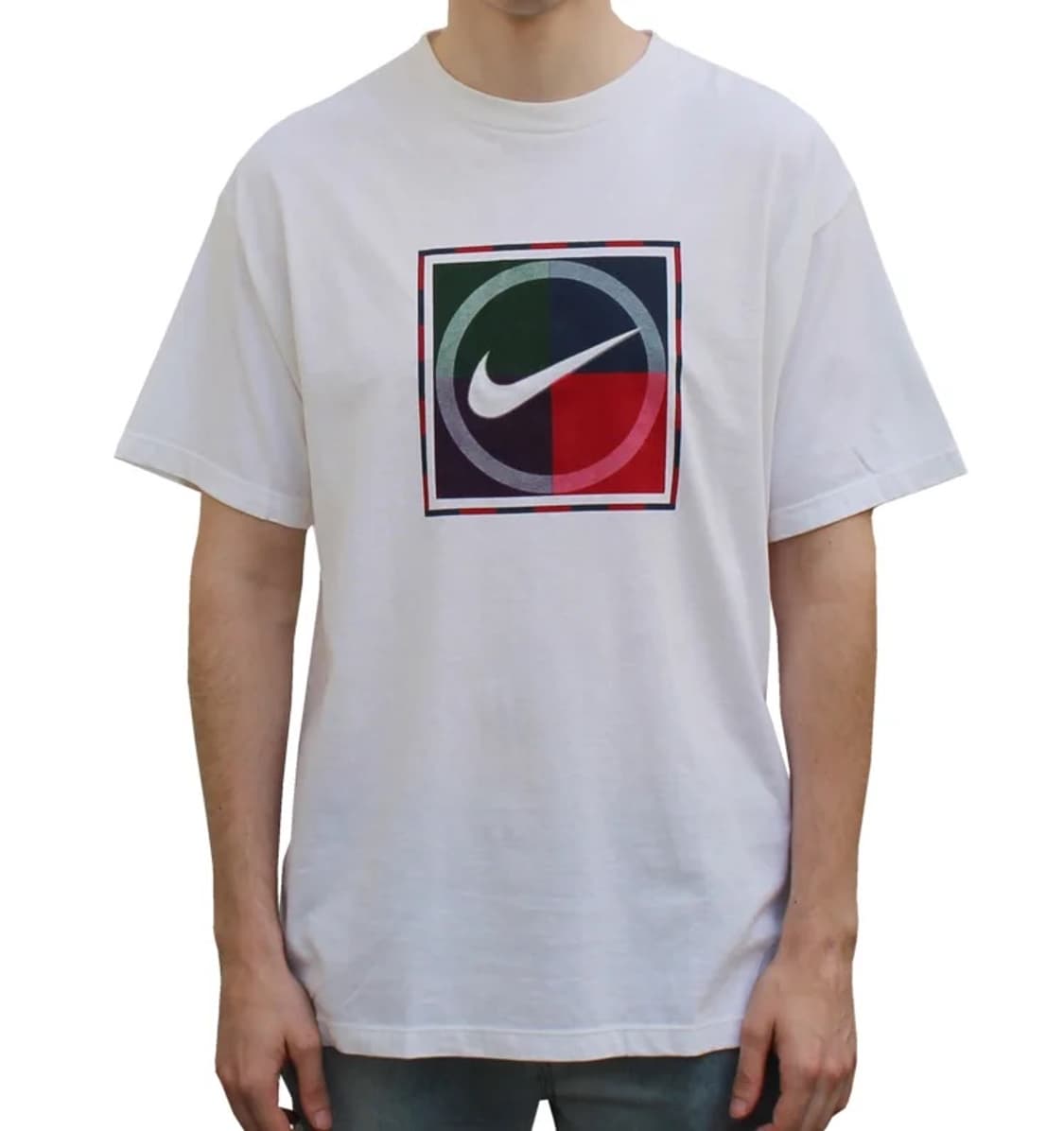빈티지 90s 나이키 테니스 코트 로고 티셔츠 L 상품이미지8