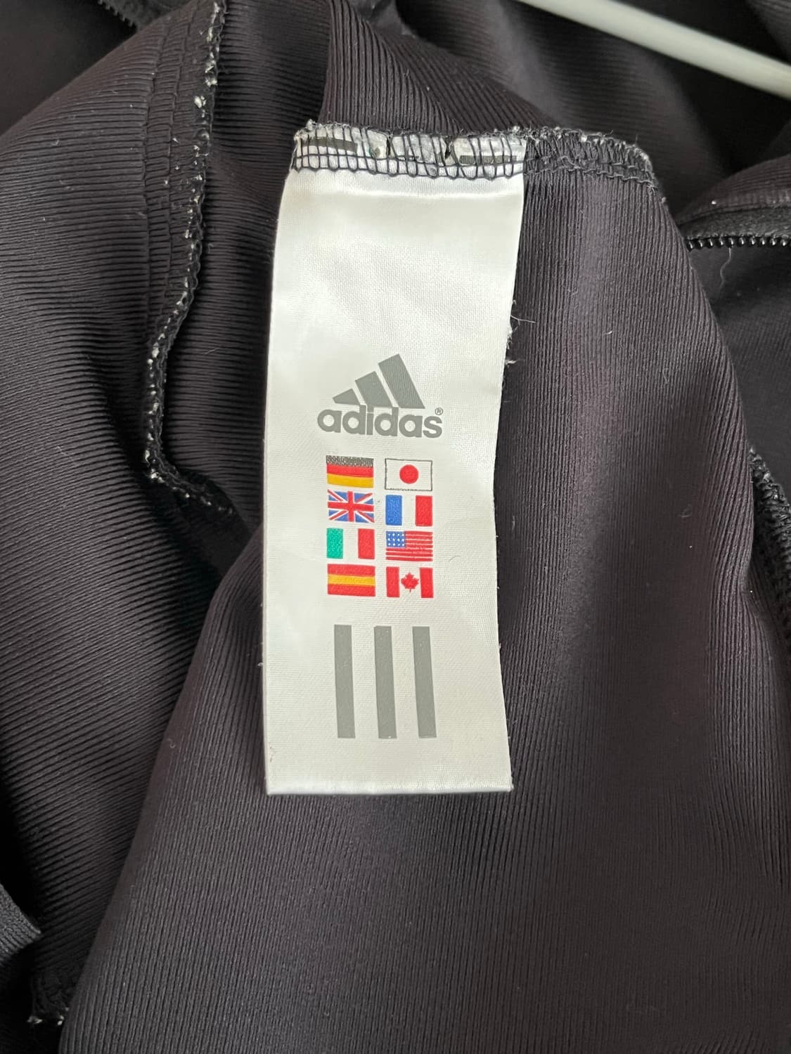 95) 아디다스 당근 져지 HSW SUIT F06 블랙 트랙탑 상품이미지4