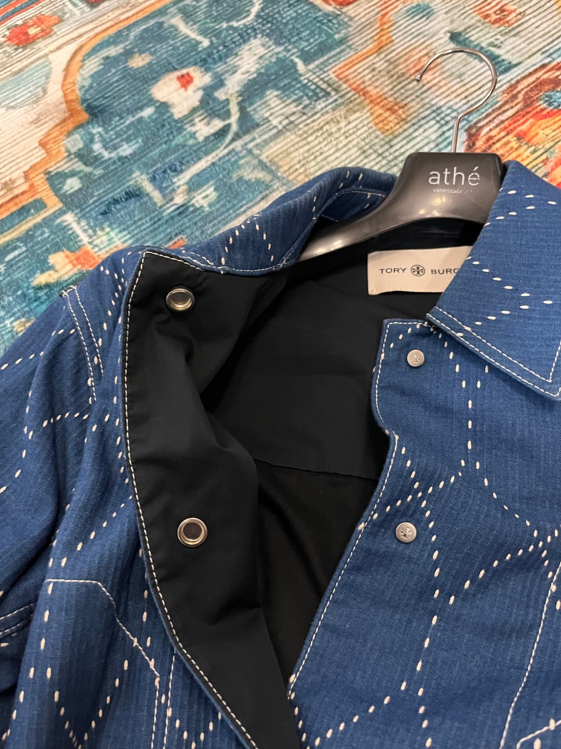 토리버치 오버핏 데님 자켓 상품이미지7