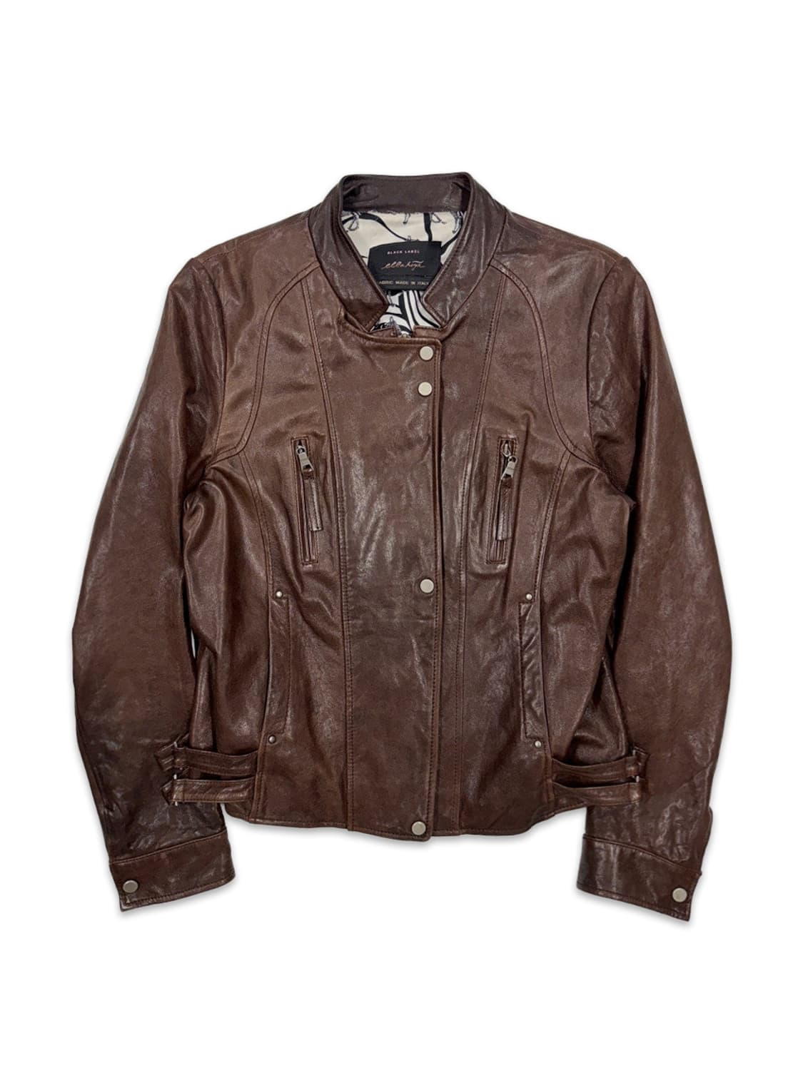 빈티지 이테리 양가죽 바이커 자켓 상품이미지1
