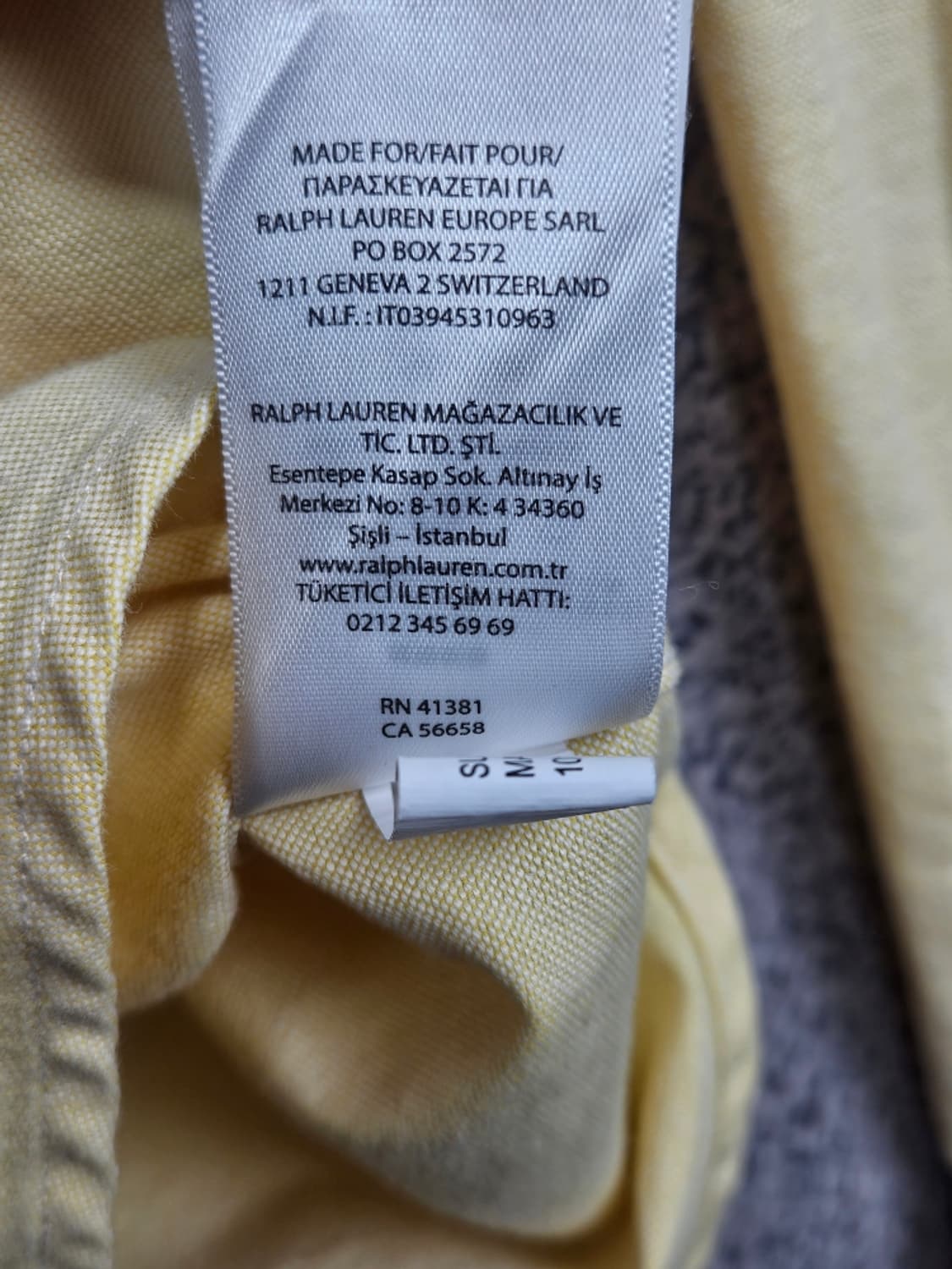 폴로랄프로렌 버튼다운 옥스포드 셔츠 ( XL ) / 11607 상품이미지9