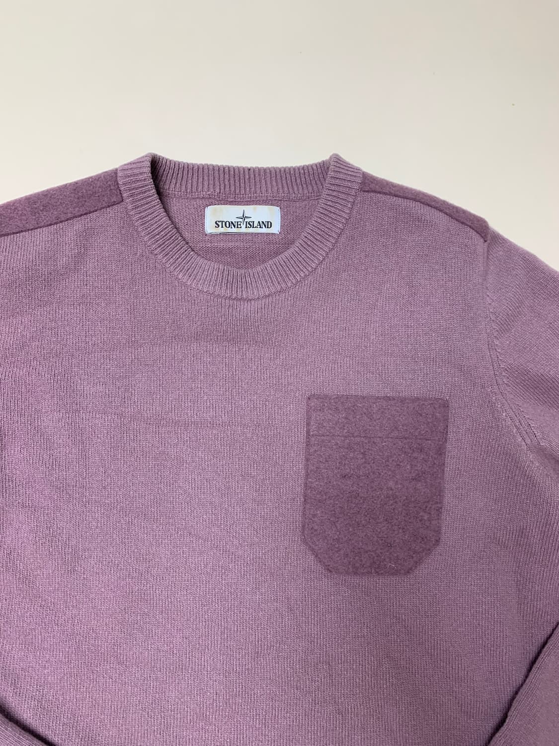 스톤아일랜드 포켓 울 니트 스웨터 상품이미지4