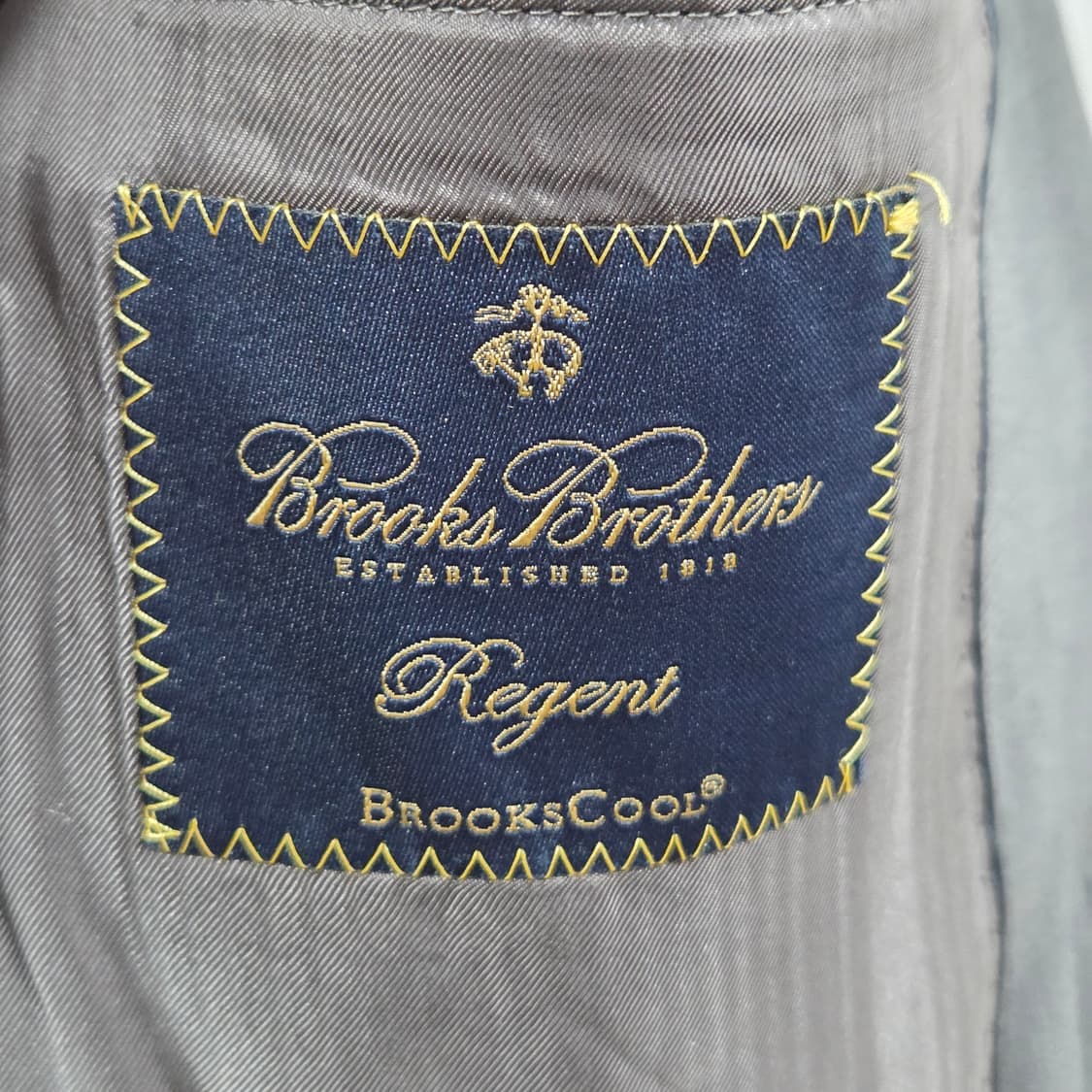 브룩스브라더스 체크 블레이저 자켓 36/30 상품이미지3