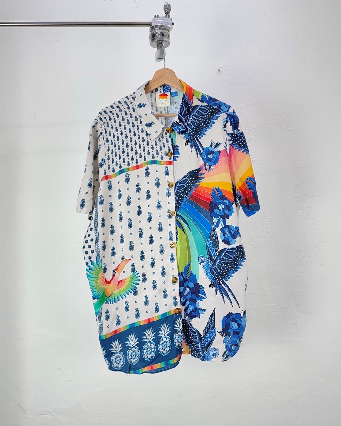 팜 리오 하와이 서프 버튼 다운 카라 쇼트 셔츠 상품이미지1