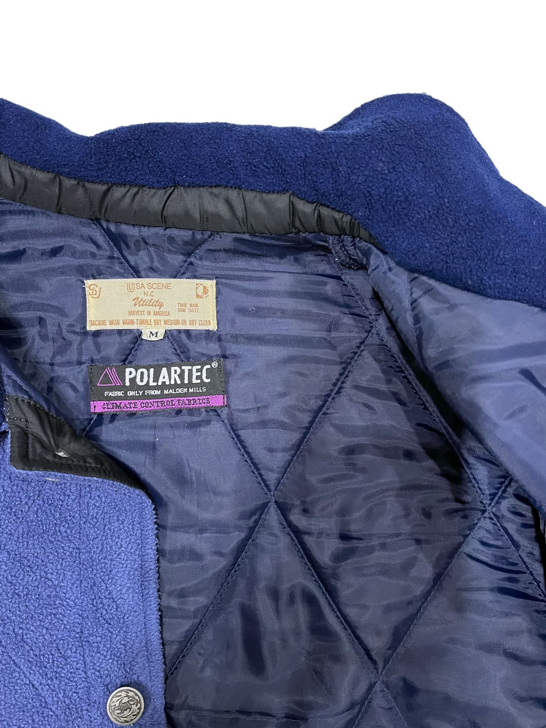빈티지 폴라텍 퀼팅자켓 95~100 상품이미지5
