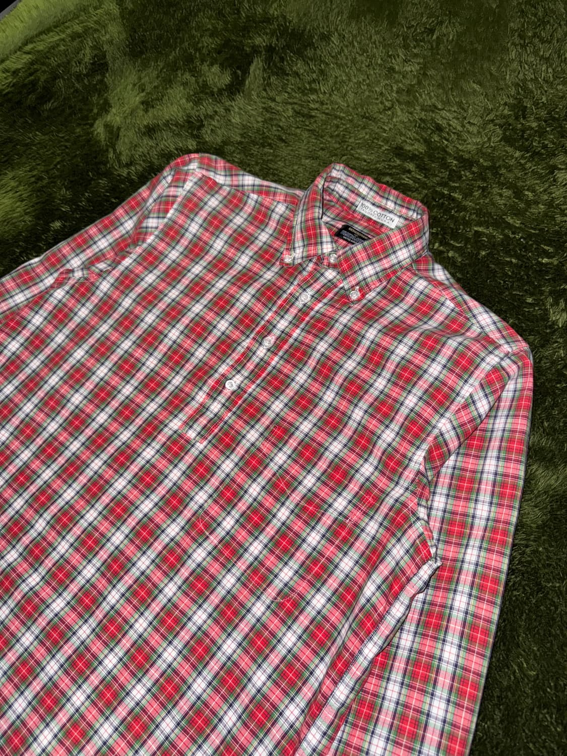 [M] 유나이티드 애로우즈 블루라벨 Made in USA 풀오버 셔츠 상품이미지2