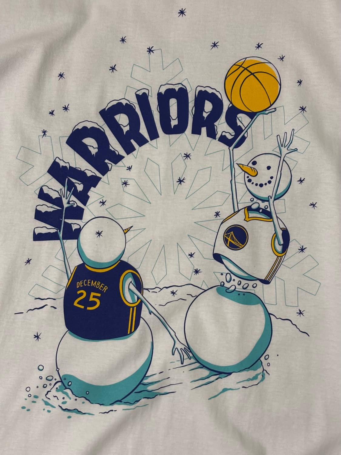 골든스테이트 티셔츠 24년 크리스마스 경기 (vs 레이커스) 상품이미지3