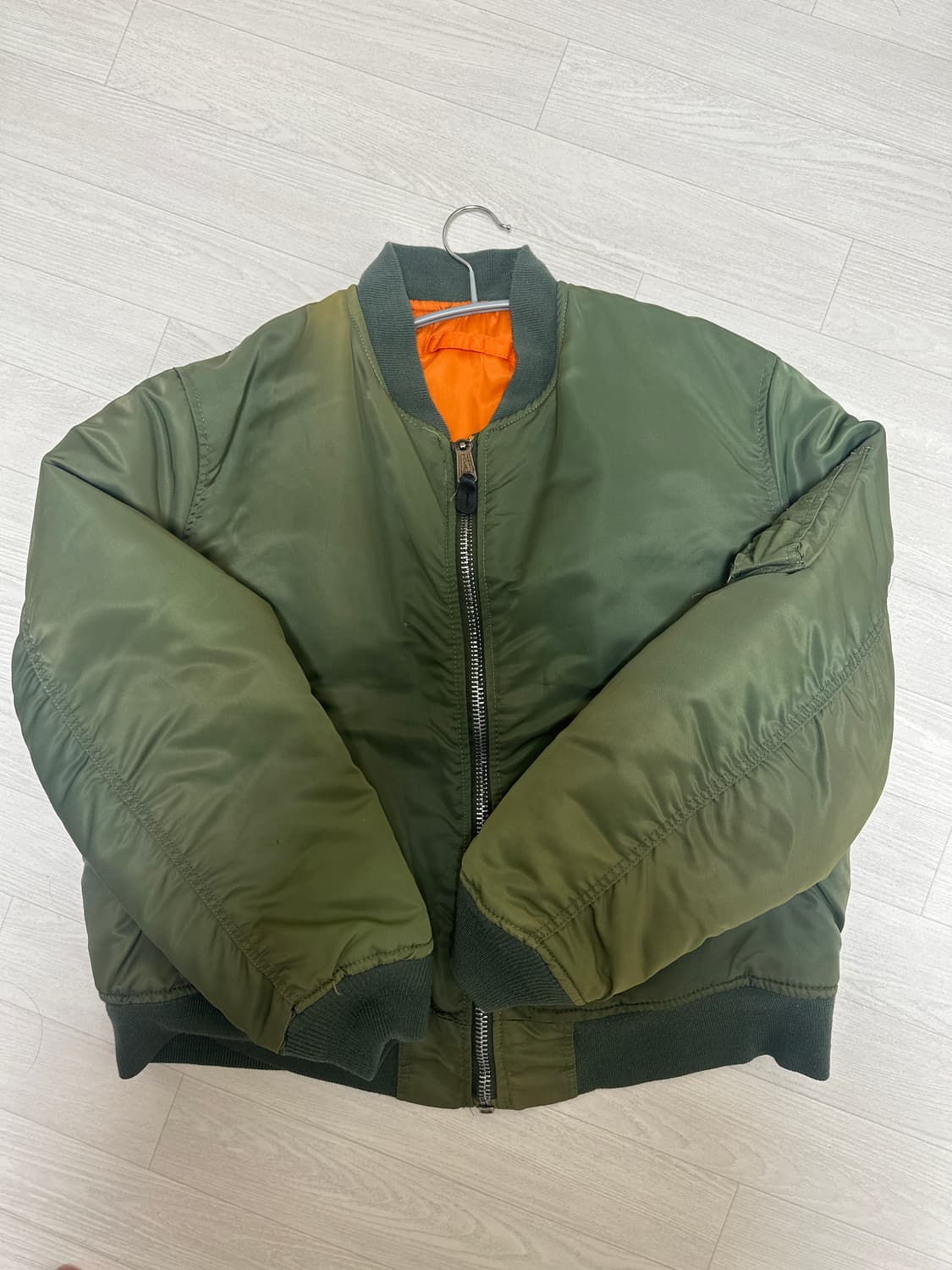 90‘s made in U.S.A MA-1 상품이미지1