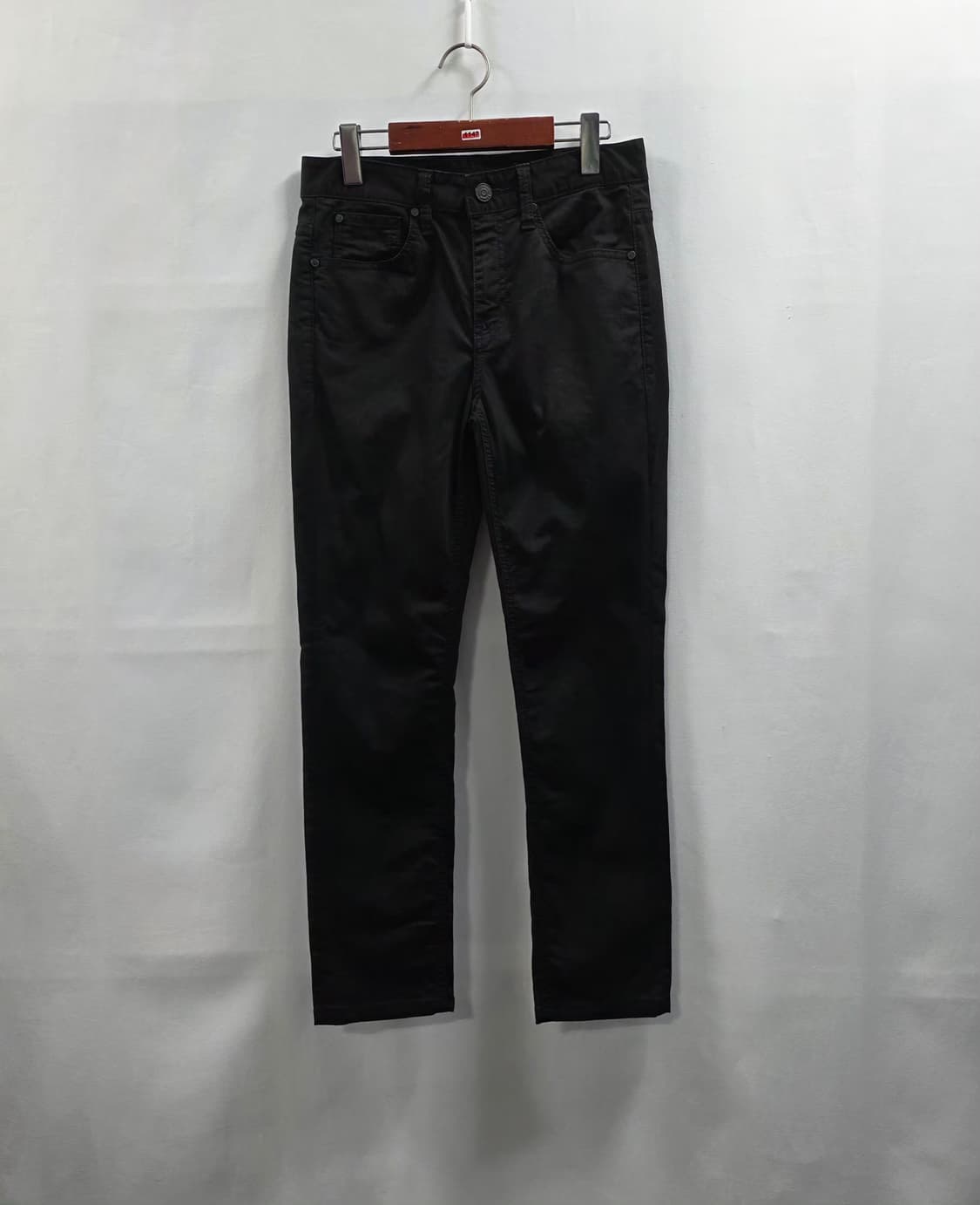 1147 게스 청바지 저온스 크롭 스트레이트 블랙 72 상품이미지1