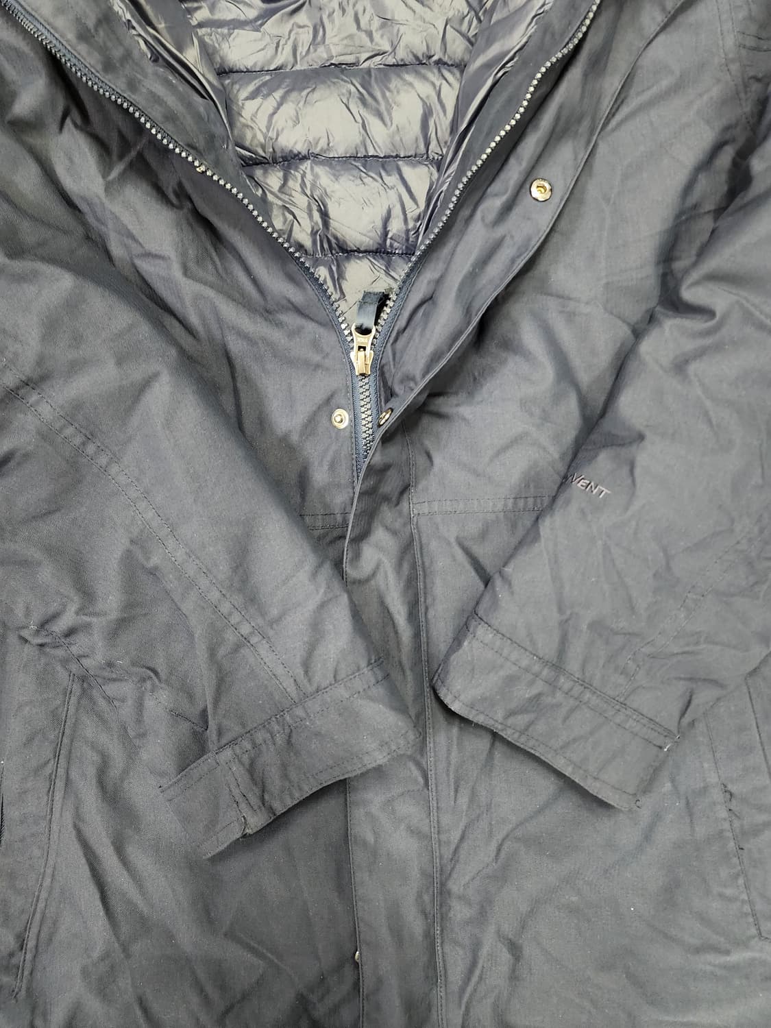 노스페이스 남성 기능성 하이벤트 트윈 자켓 네이비 상품이미지5