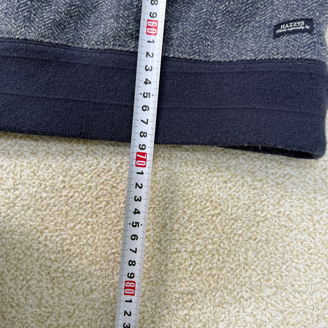 [100] 헤지스 반집업 기모 스웨터 1223T1 상품이미지5