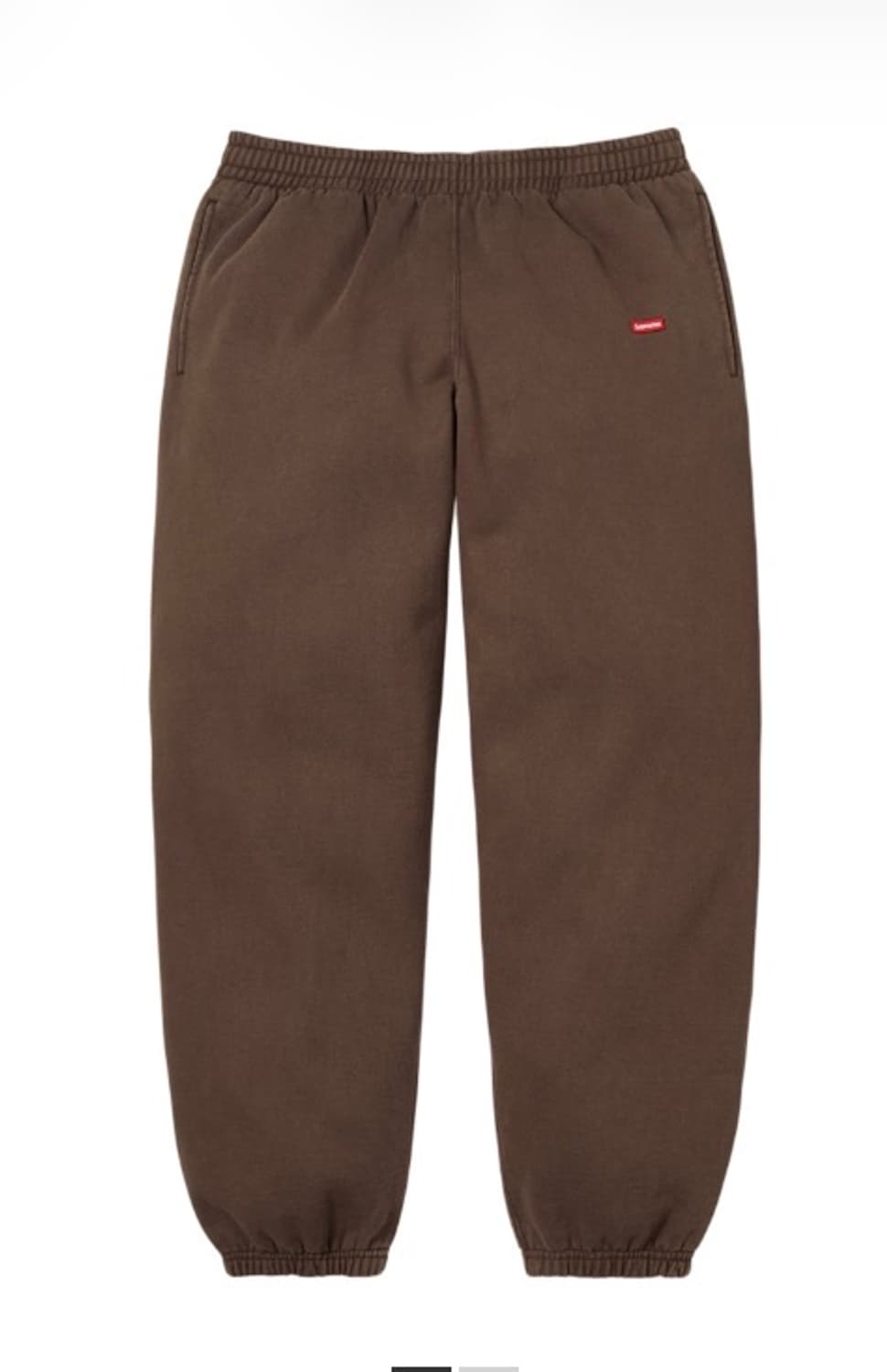 25FW 슈프림 스몰 박스 스웻팬츠 브라운 S 상품이미지1