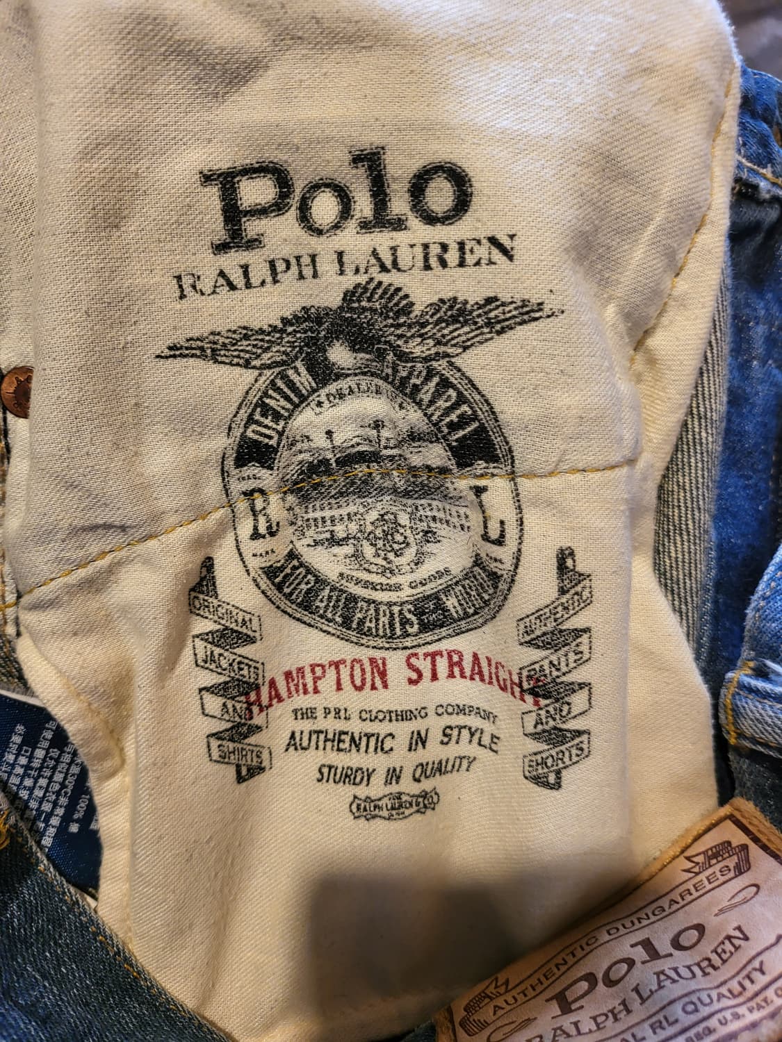 [32]폴로 랄프로렌 햄튼 스트레이트 데님청바지 상품이미지7