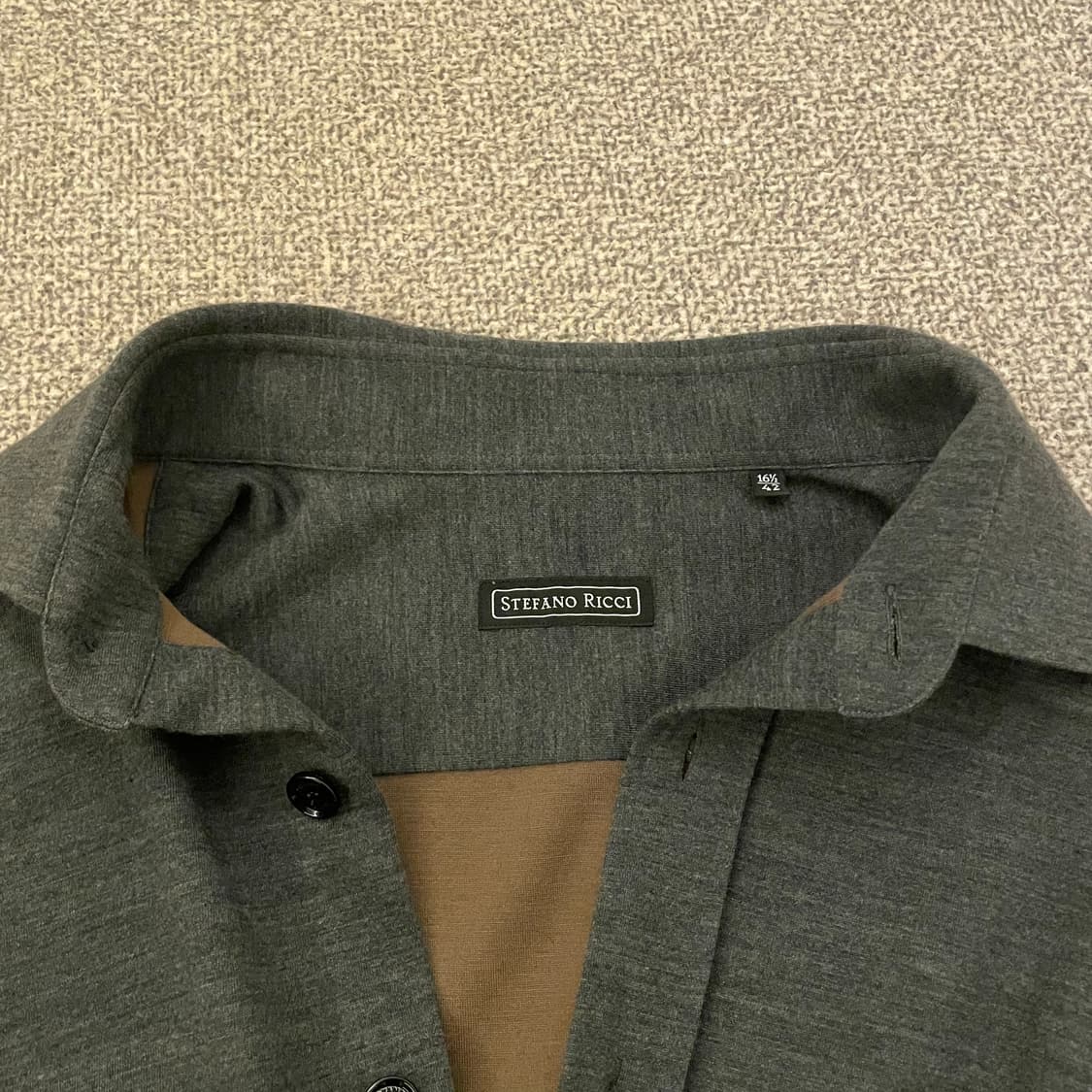 스테파노 리치 울 셔츠 상품이미지5