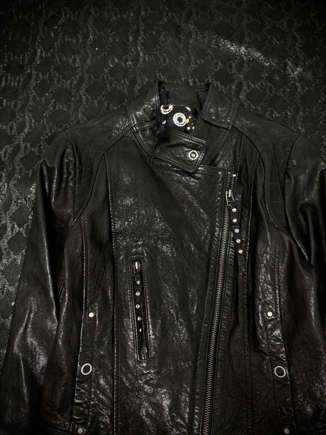 “Vintage” Chic Mood Side Zipper Leather  상품이미지8