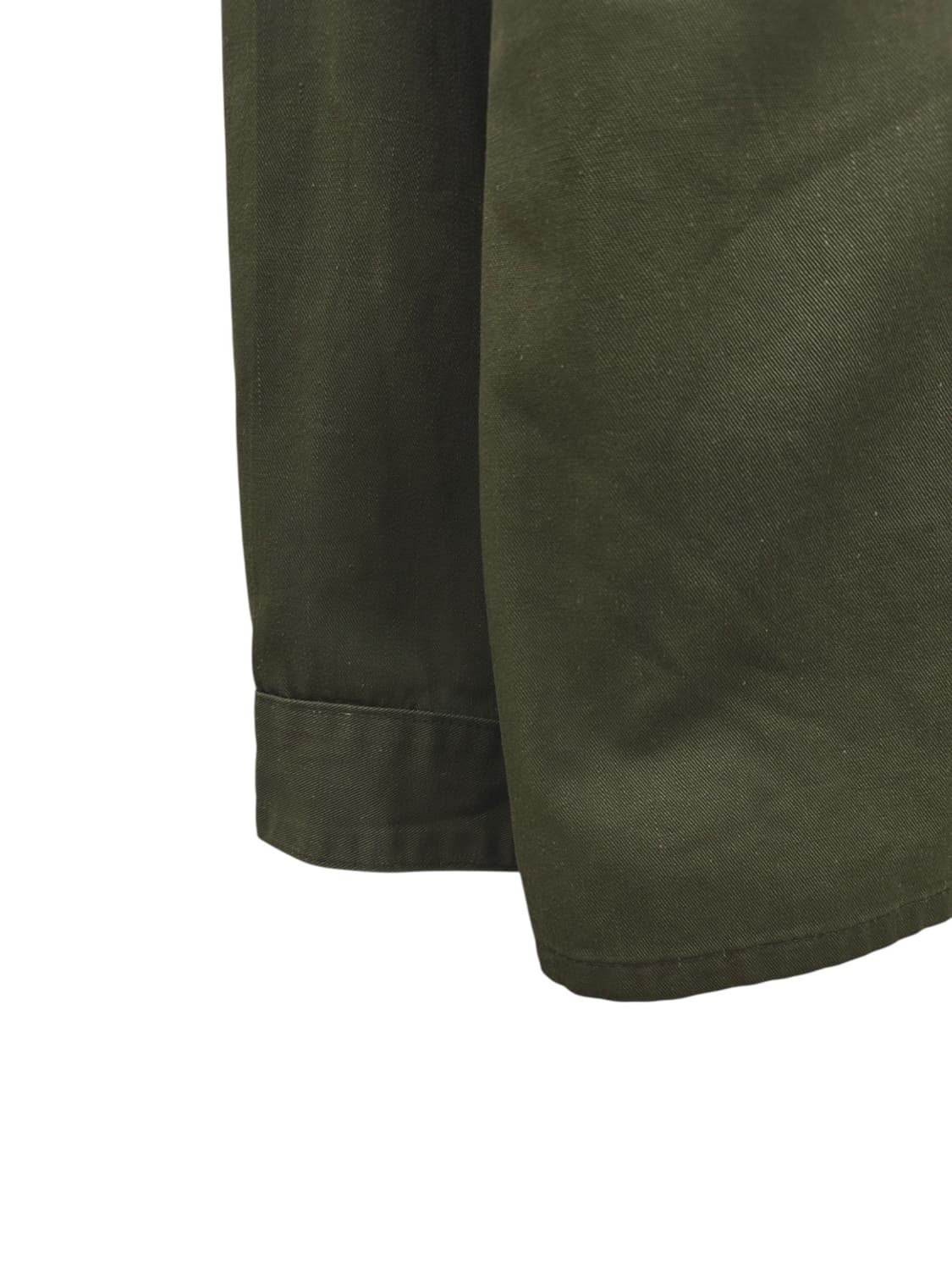 70s 미군 OG 507 밀리터리 퍼티그셔츠 카키 (M~L) 상품이미지6