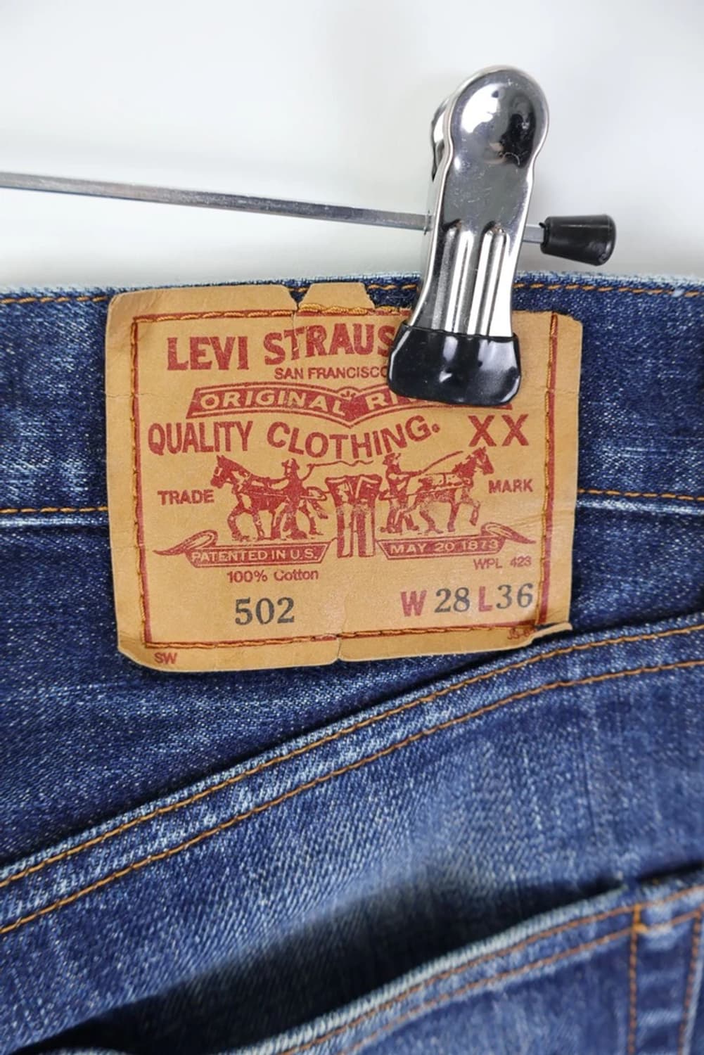 90's Levi's BIg-E 502XX 상품이미지8
