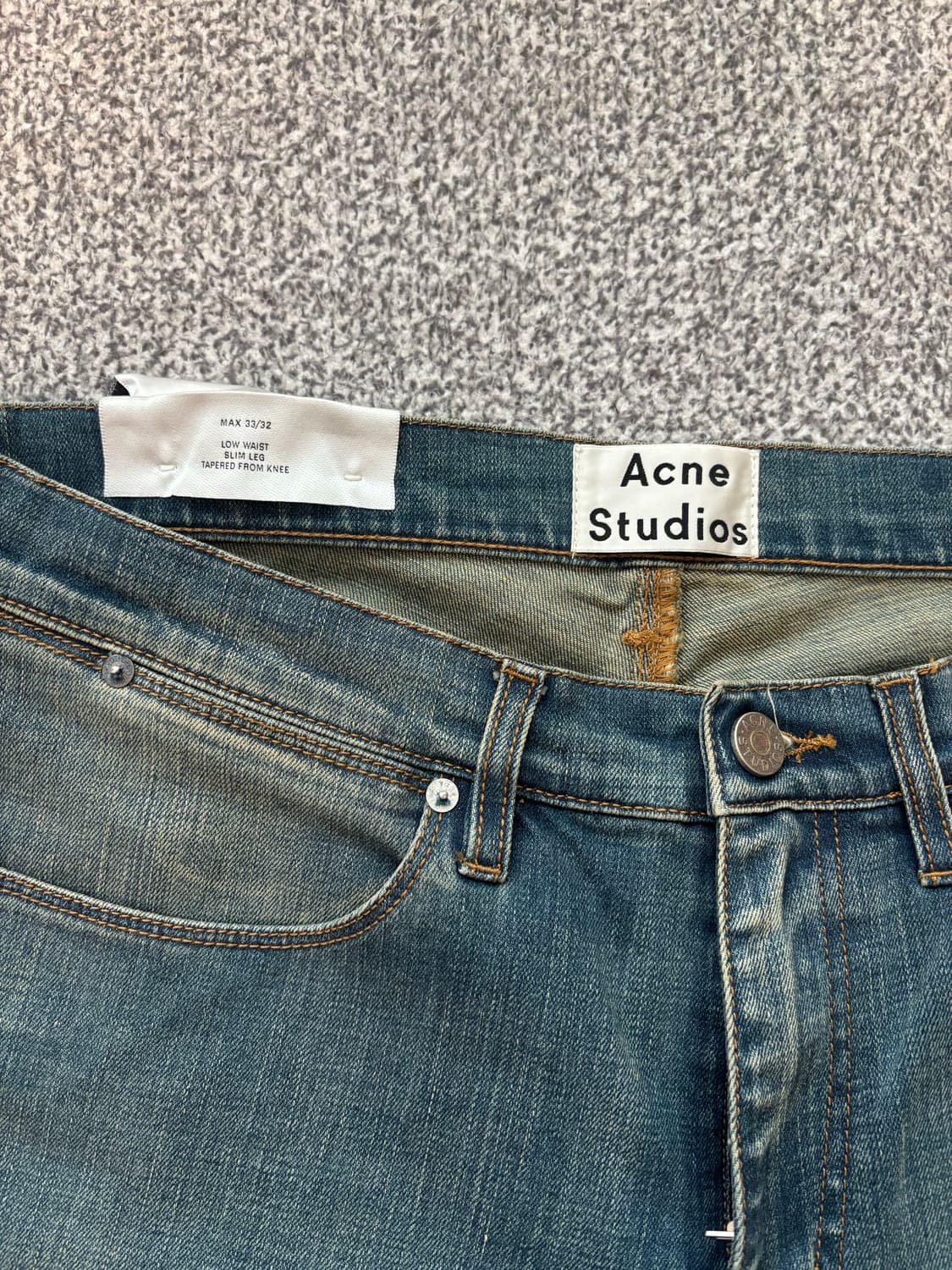 Acne Studios Max LT Prince Denim Pants 상품이미지1