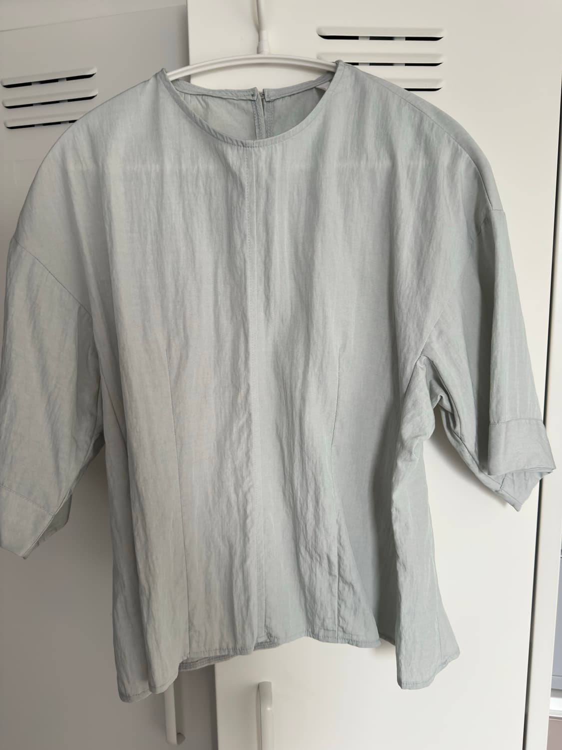 헴프 반팔 블라우스 소라 상품이미지4