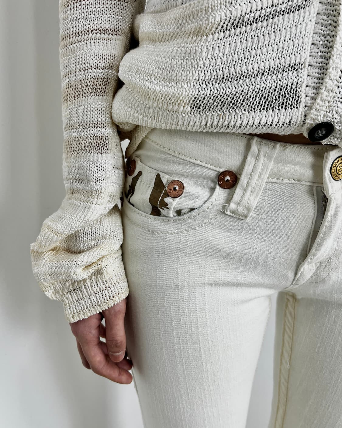 True Religion Gliter Joy flare pants 상품이미지4