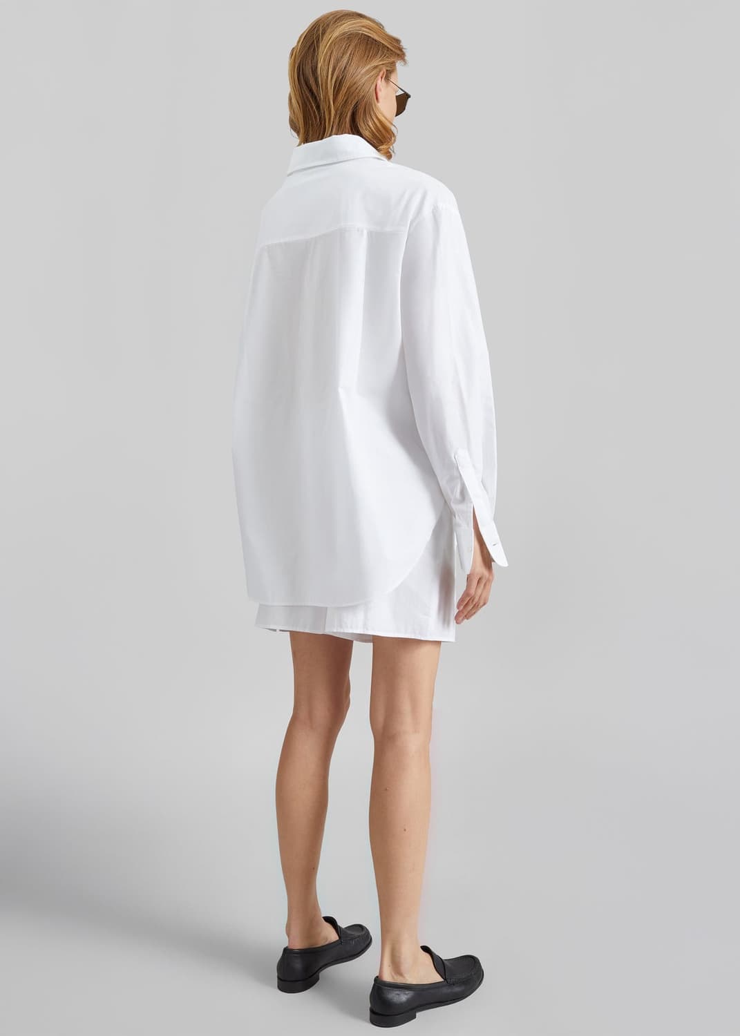 더 프랭키샵 lui 오가닉 코튼 화이트 셔츠 frankie shop 상품이미지9