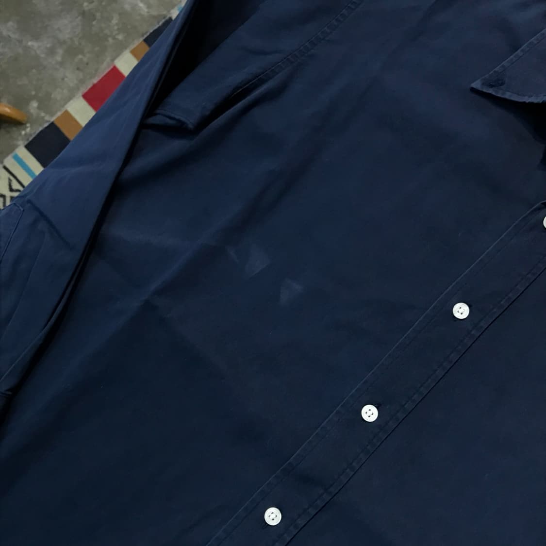 폴로랄프로렌 에이징 네이비 긴팔 셔츠 남성 105  상품이미지4