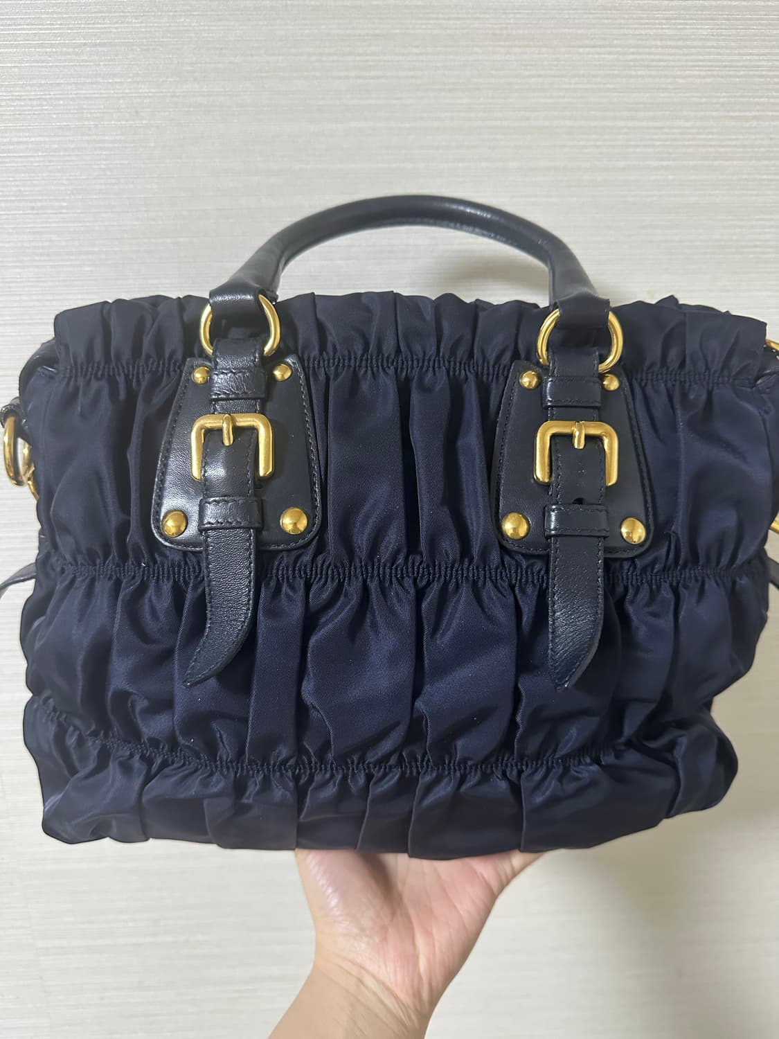 프라다 고프레 네이비 상품이미지3