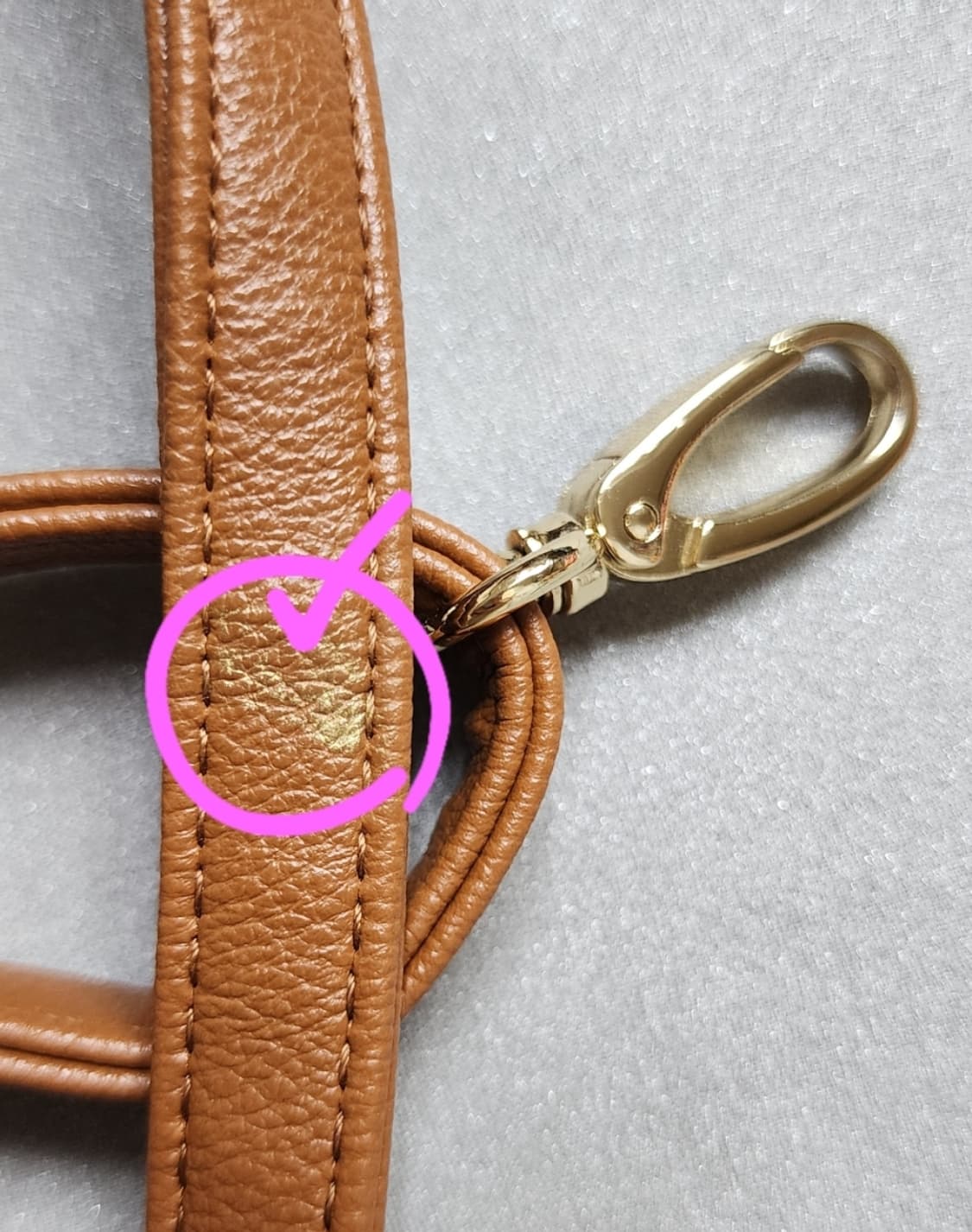 해리스 트위드(Harris Tweed) 숄더백 팝니다 상품이미지7